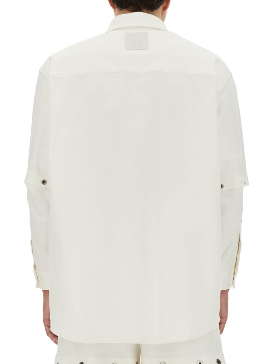 Shop Off-white 90s Jacket-shirt In White