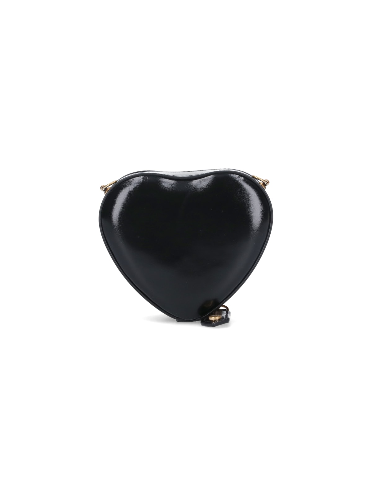 Shop Vivienne Westwood Louise Heart Crossbody Bag In Black