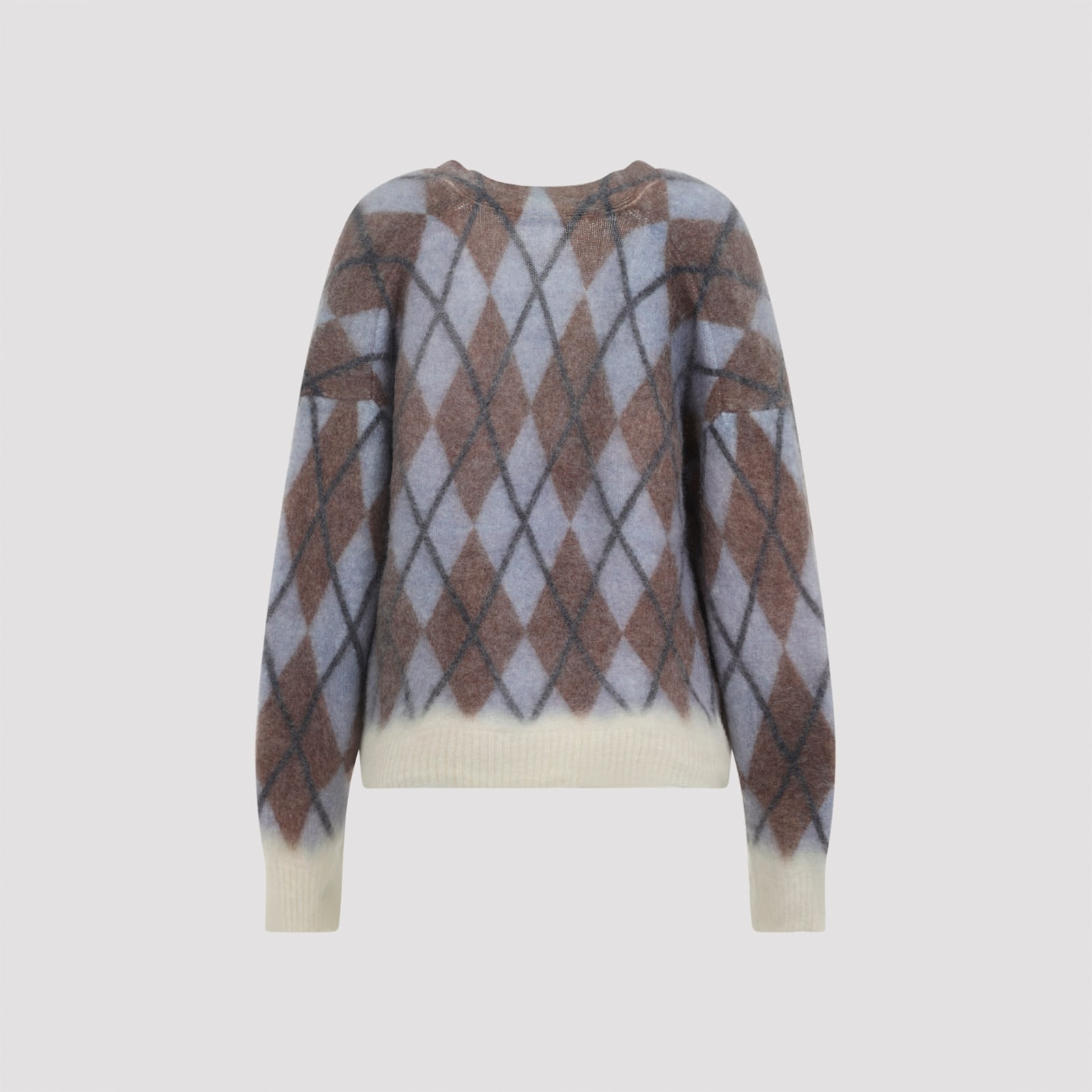 Acne Studios Cardigan Grey In Multi