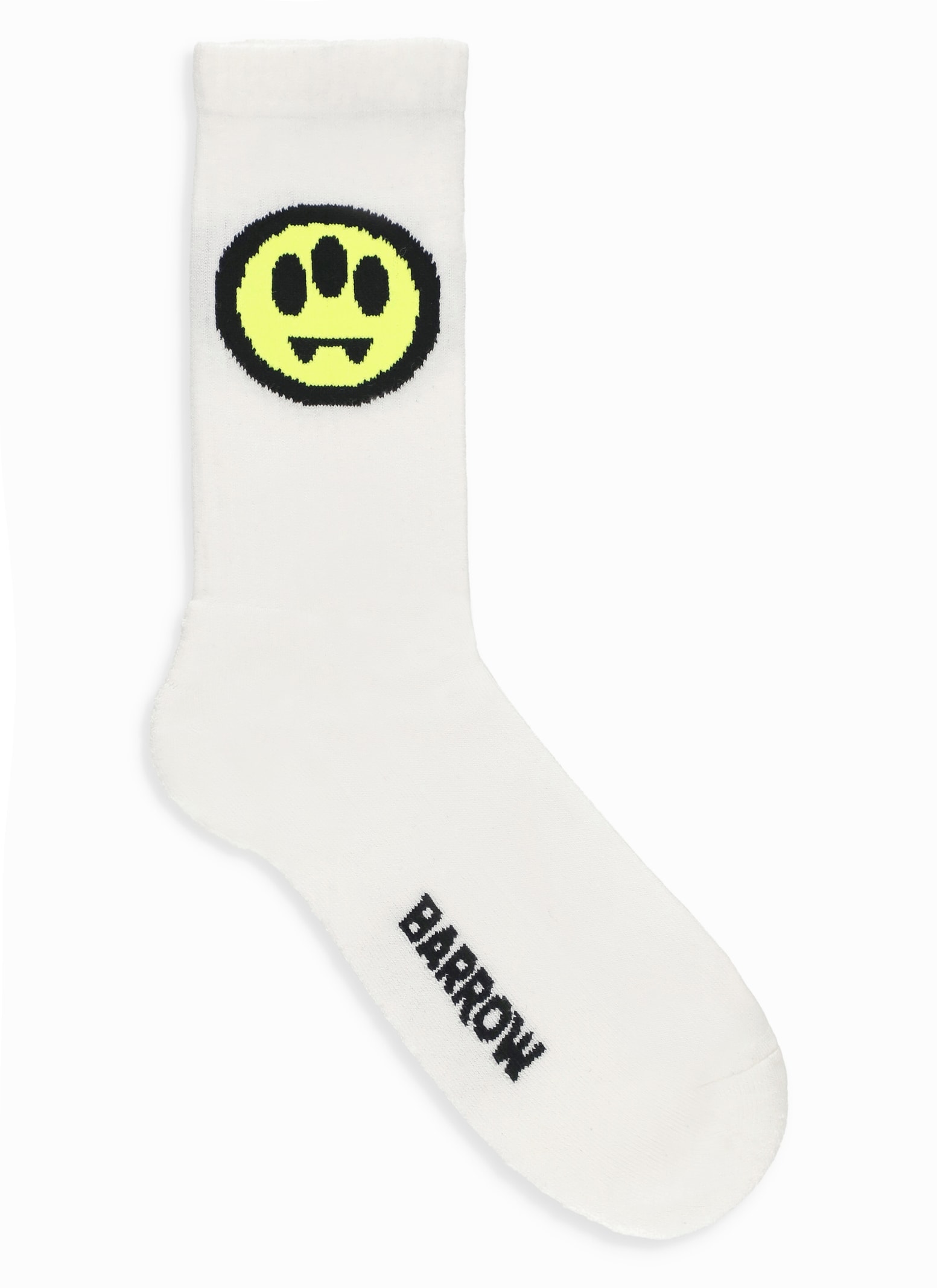 Shop Barrow Iconic Socks In Ivory