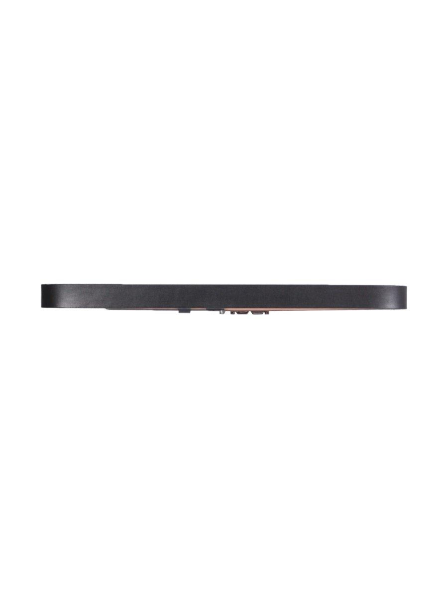 Shop Dsquared2 Icon Plaque Belt In Black E Palladium