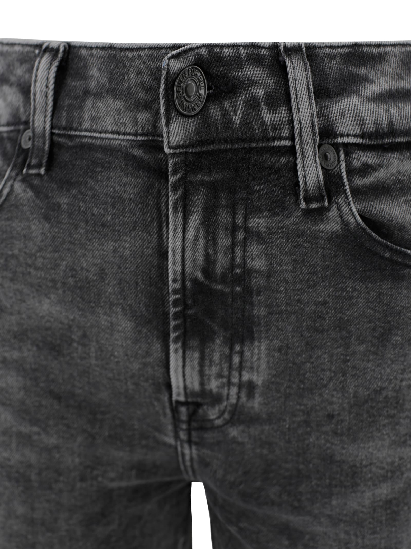 7 FOR ALL MANKIND VERY HIGH-WAISTED DENIM