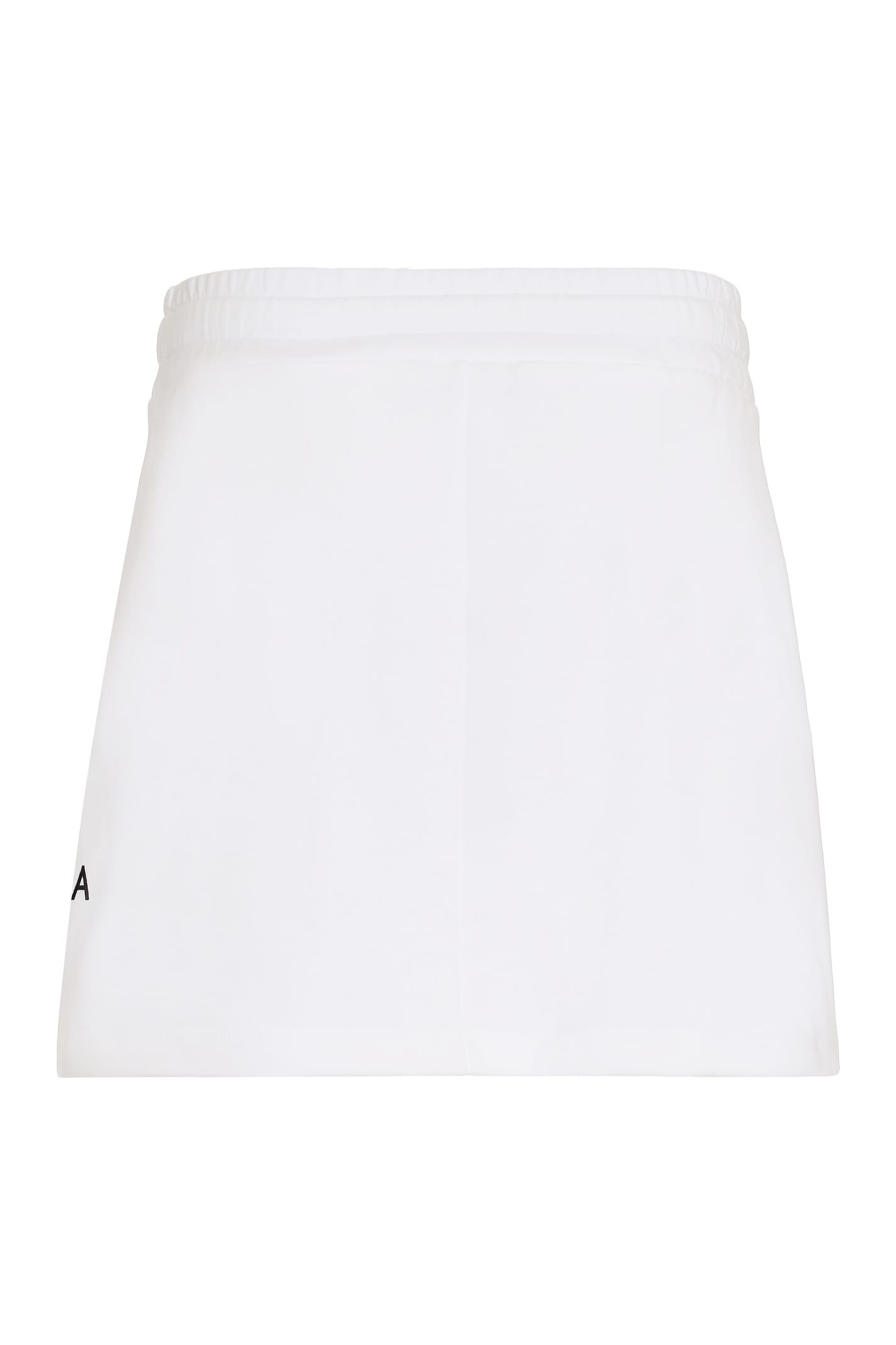 Shop Dolce & Gabbana Cotton Mini-skirt In White