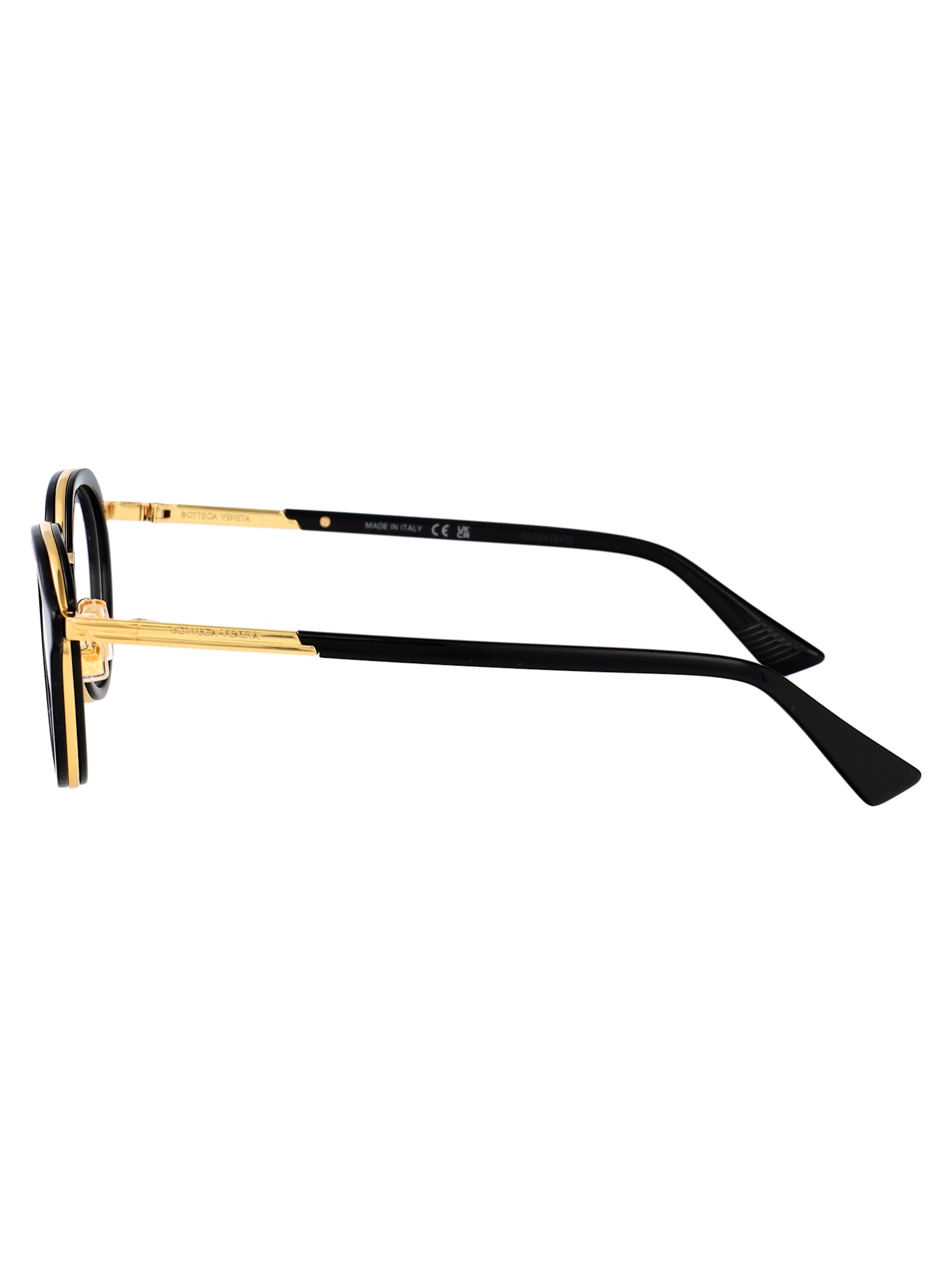 Bottega Veneta Bv1375o Glasses In Black