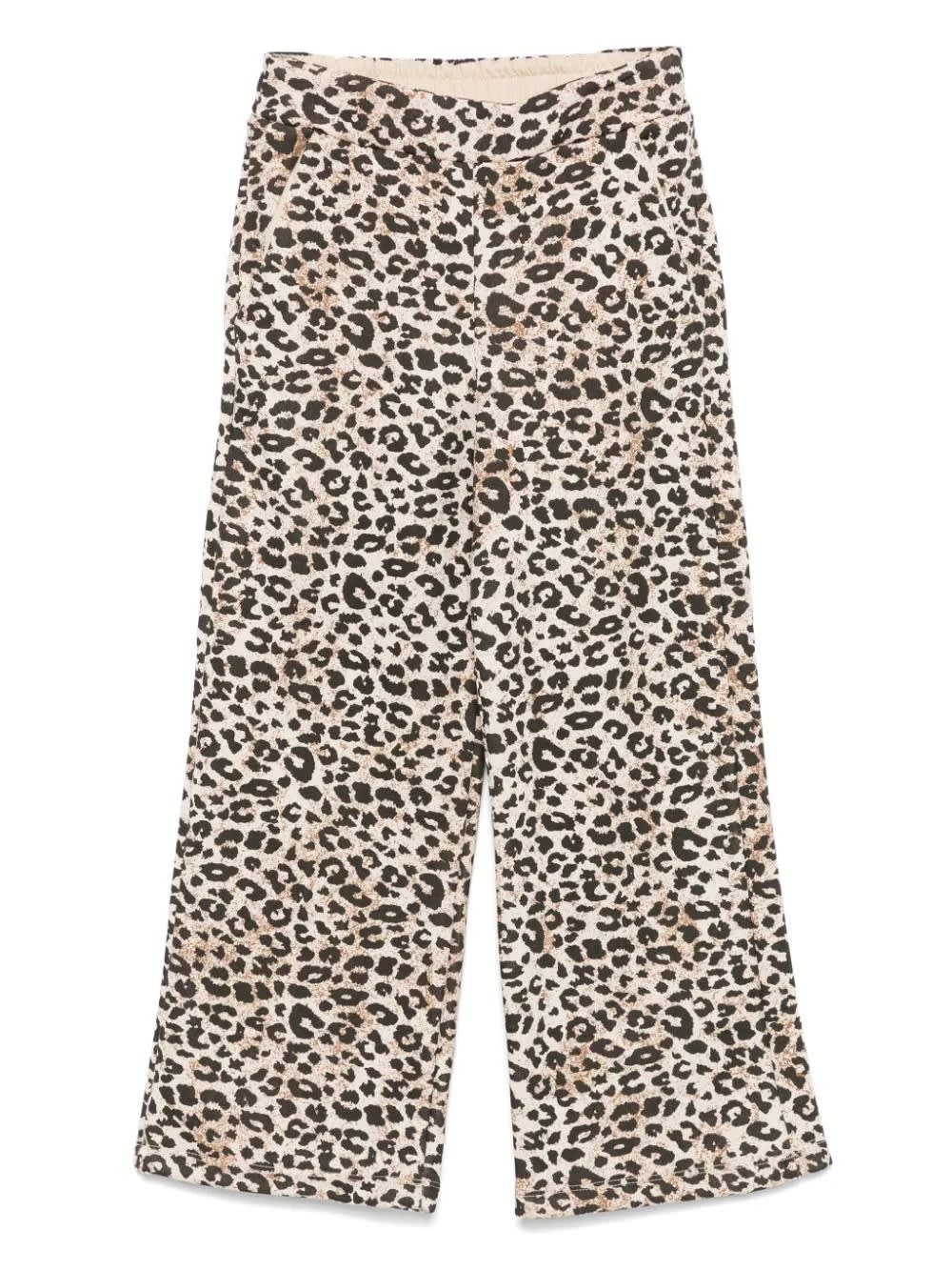 MISS GRANT PANTALONI LEOPARDATI 