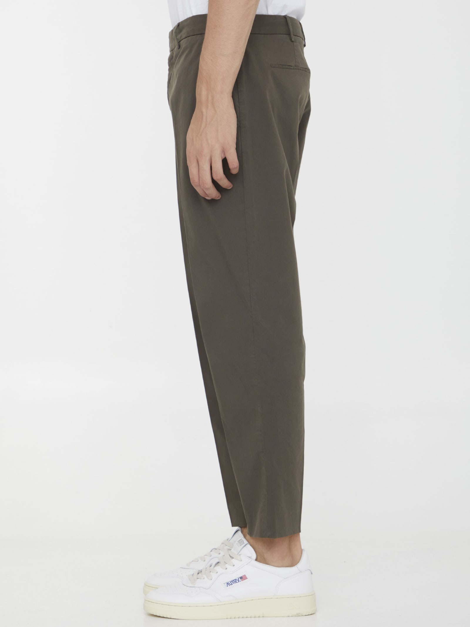 Shop Pt01 Edge Trousers In Green