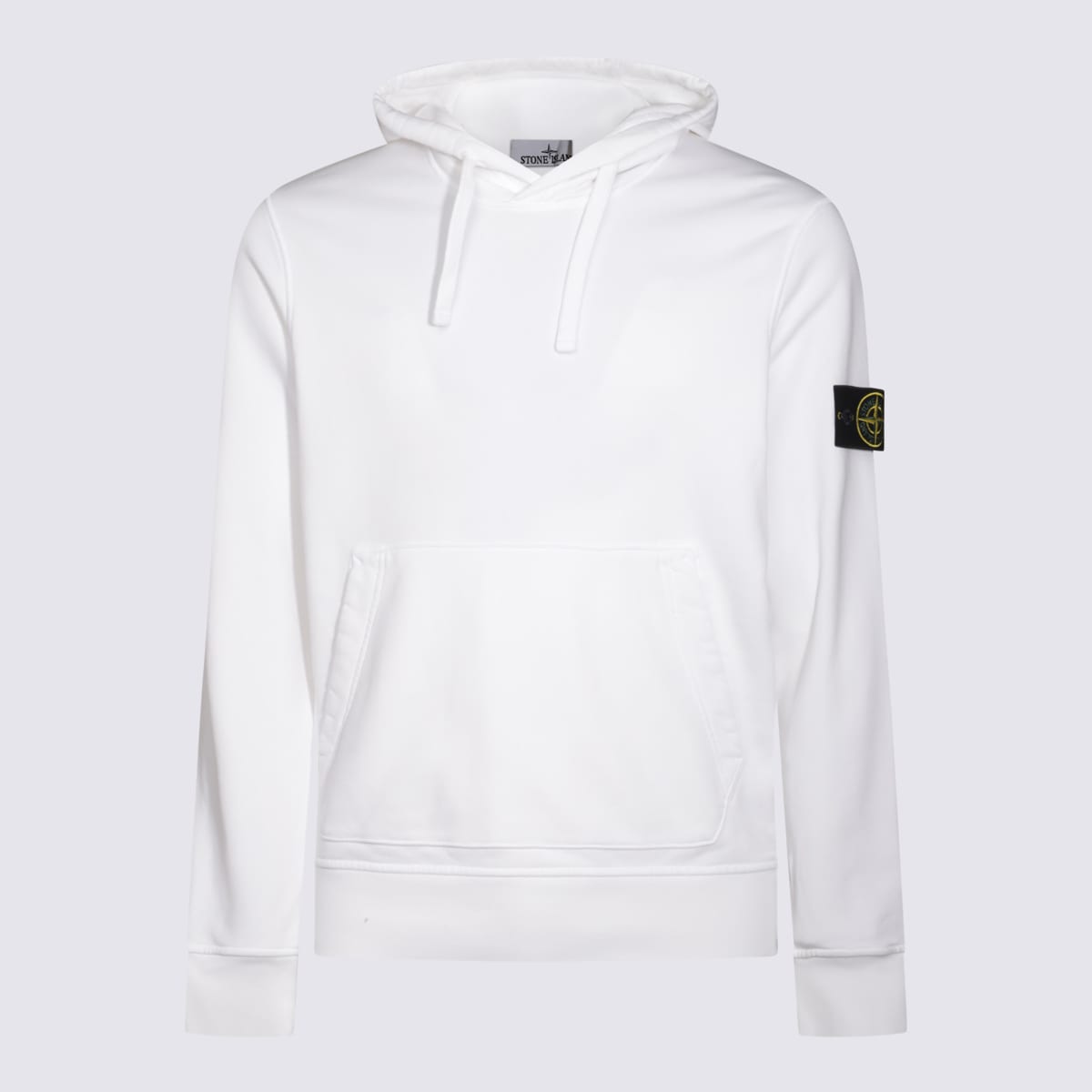 White Cotton Sweatshirt