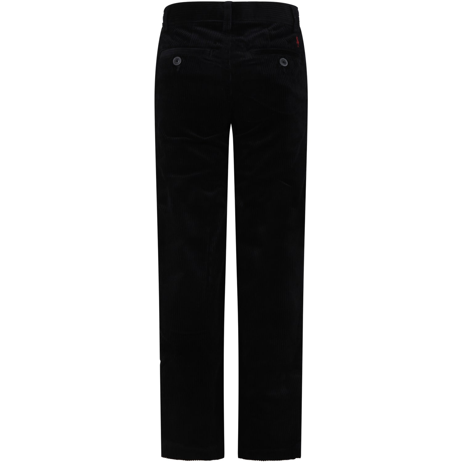 Shop Ralph Lauren Black Trousers For Boy