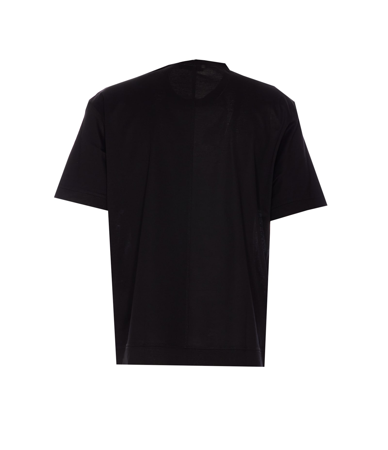 Shop Paolo Pecora T-shirt In Black