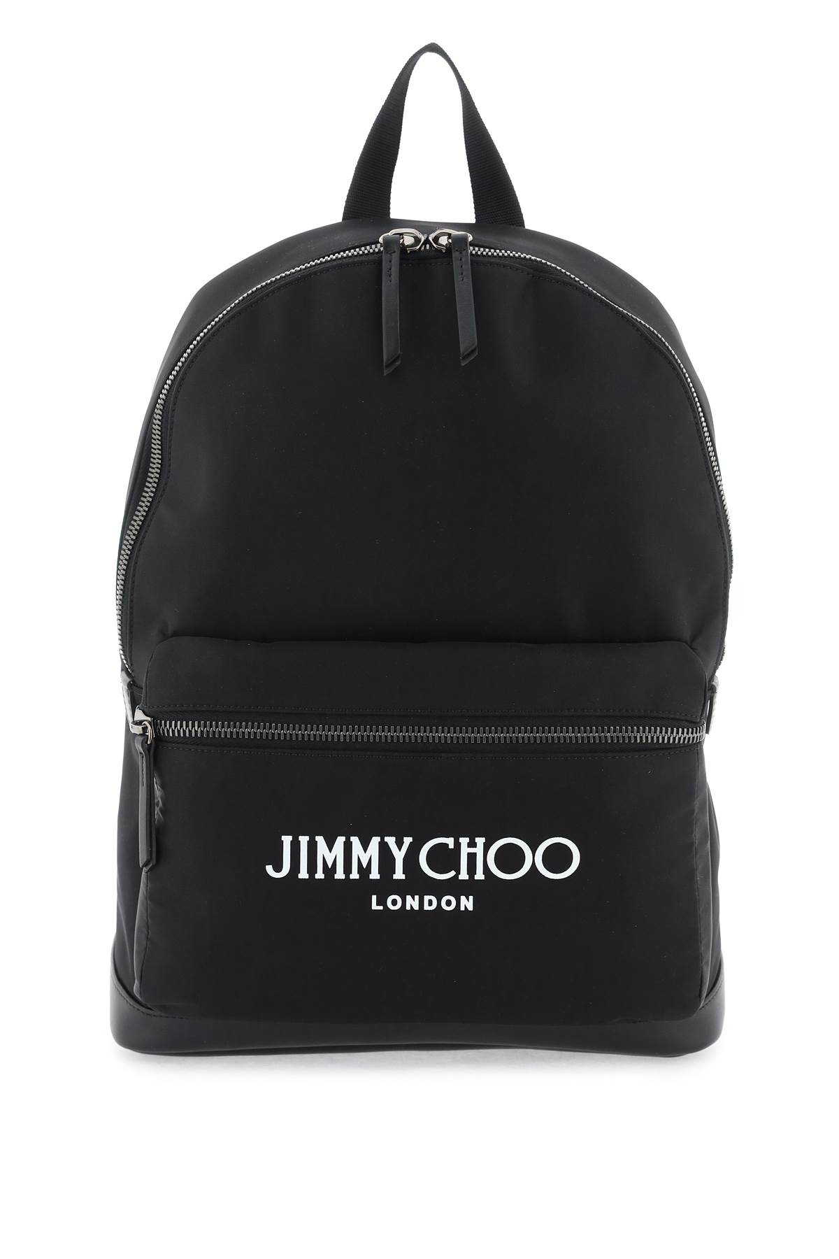 Jimmy Choo Wilmer Backpack In Black Latte Gunmetal (black)