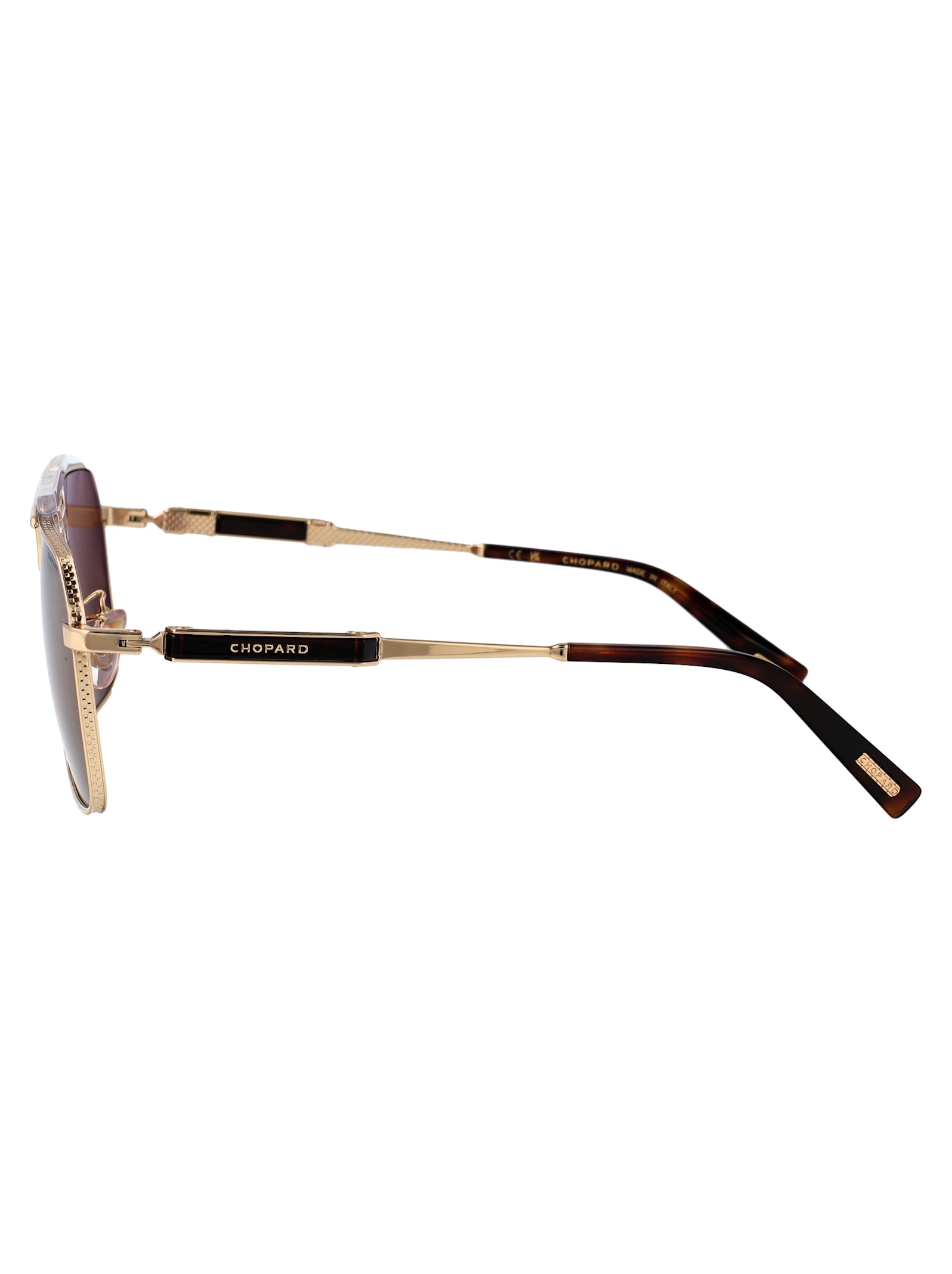 Chopard Schl31 Sunglasses In Oro Rose Lucido