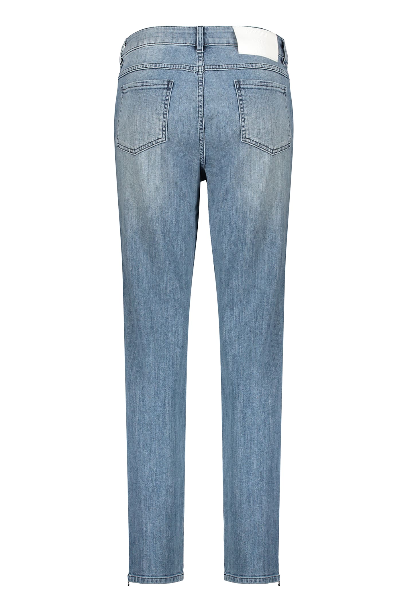 Moschino Bleached-effect Jeans