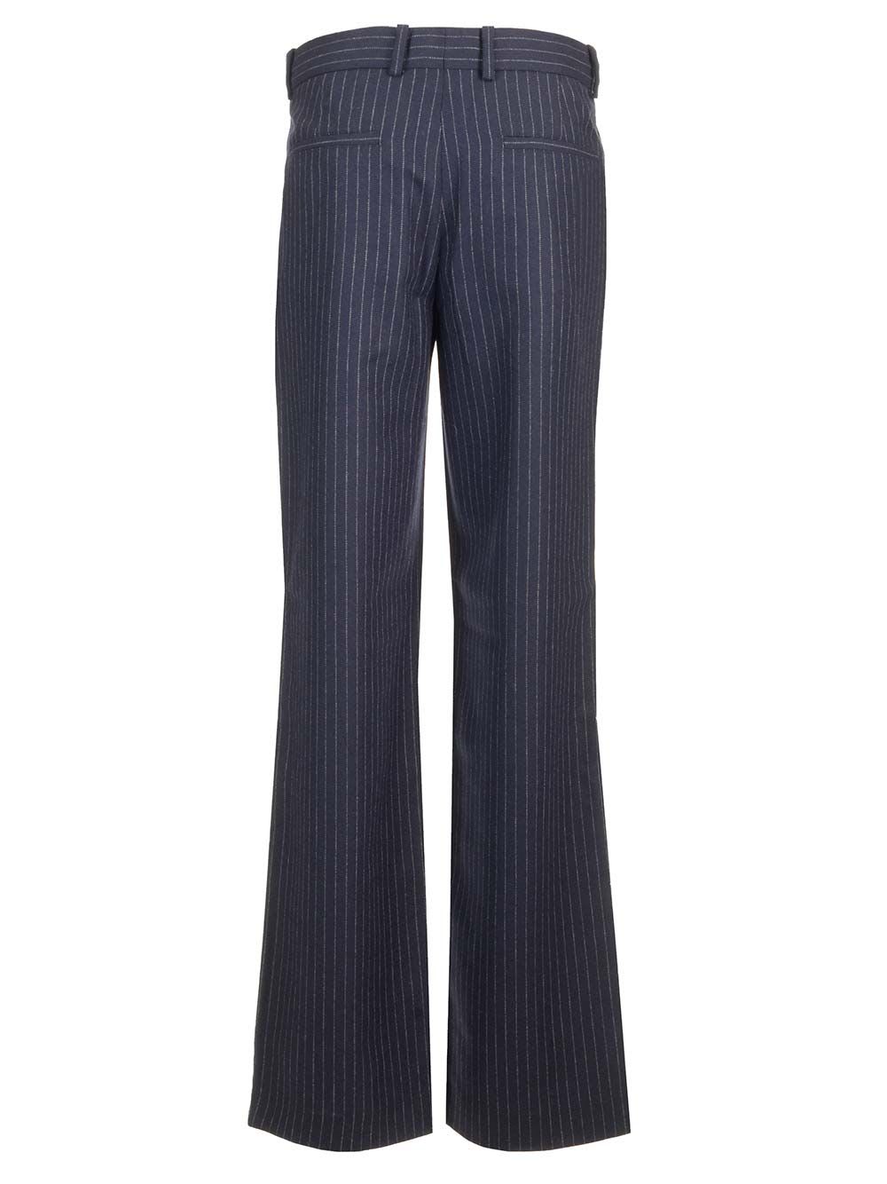 Apc Tailored Design Classic Trousers In Blue