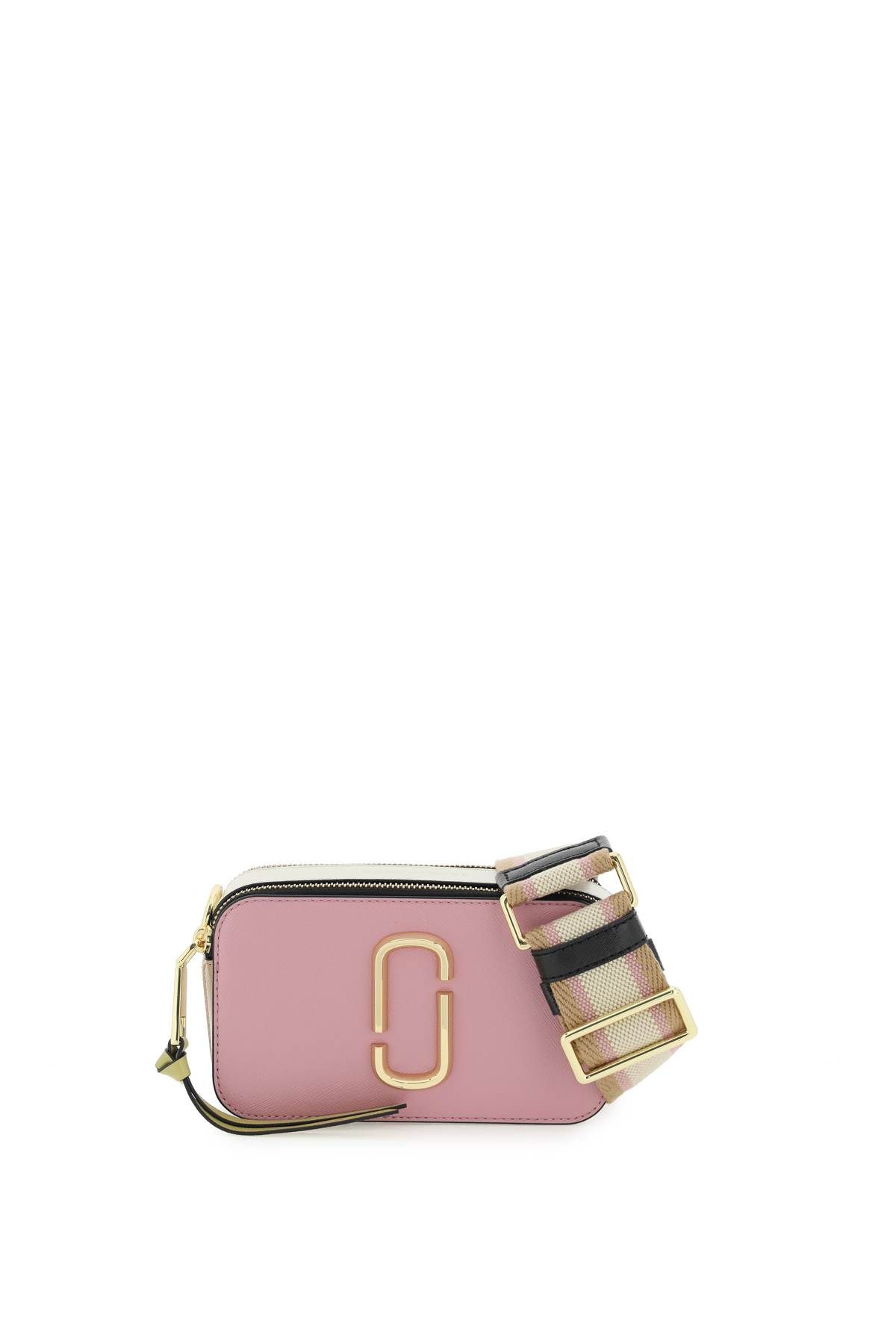 Marc Jacobs Pink & Green 'The Snapshot' Shoulder Bag