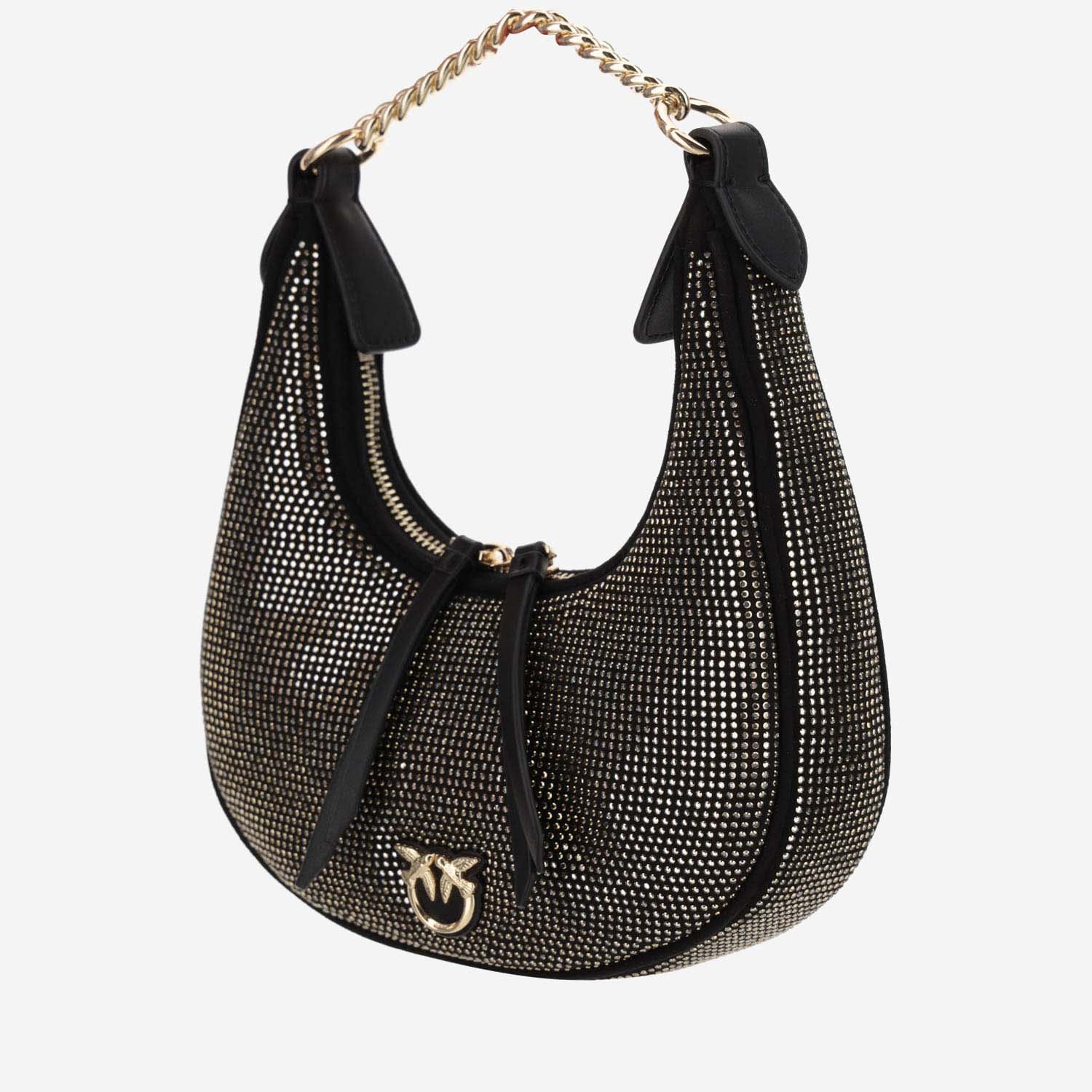 PINKO MINI BRIOCHE HOBO BAG 