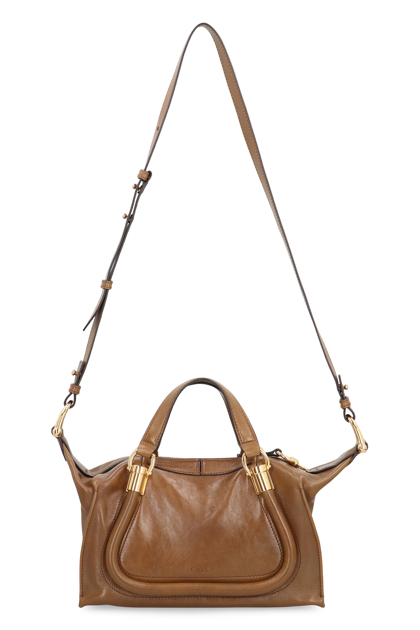 Chloé Bags Paraty 24 In Leather In Brown