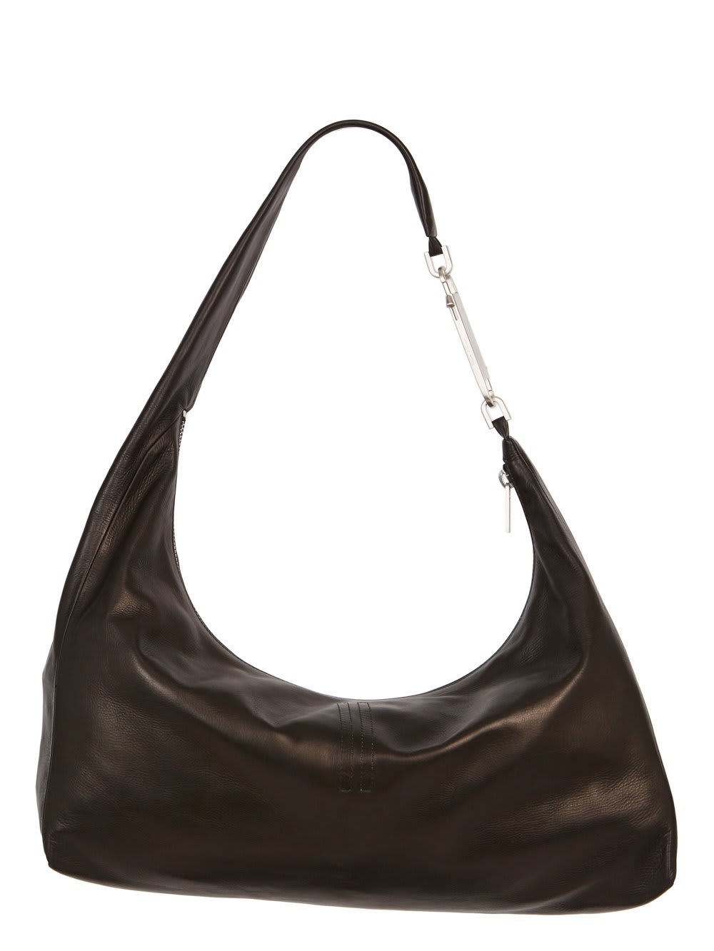 Rick Owens Small Gemini Bag Shoulder Bags Black In Black
