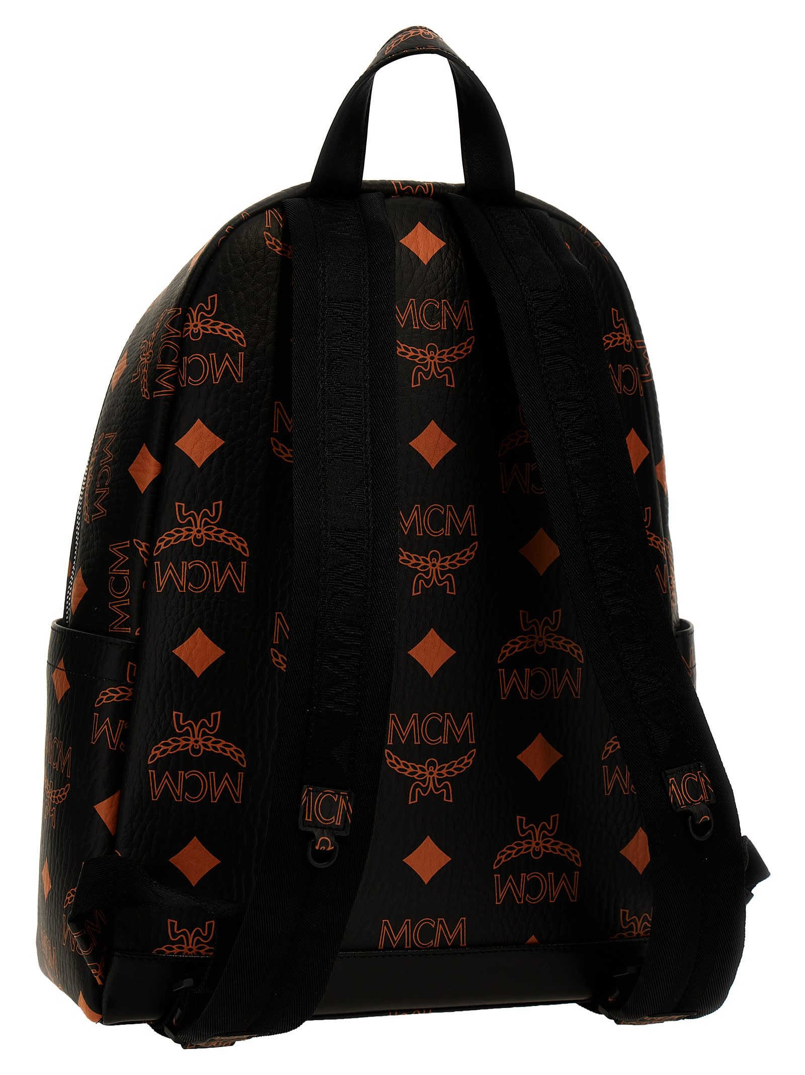 MCM Medium Stark Stud Embellished Backpack - Farfetch