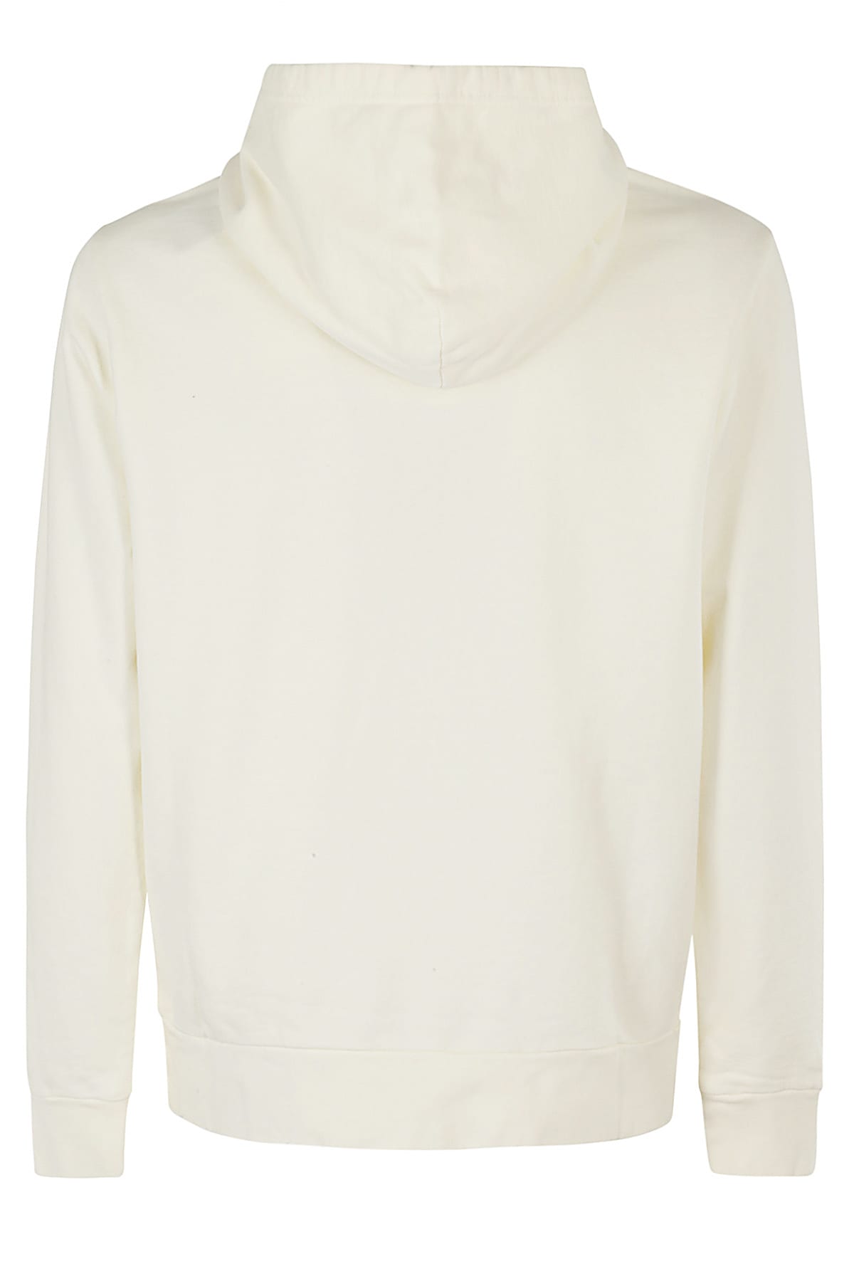 Shop Polo Ralph Lauren Hoodie Looback In Clubhouse Cream