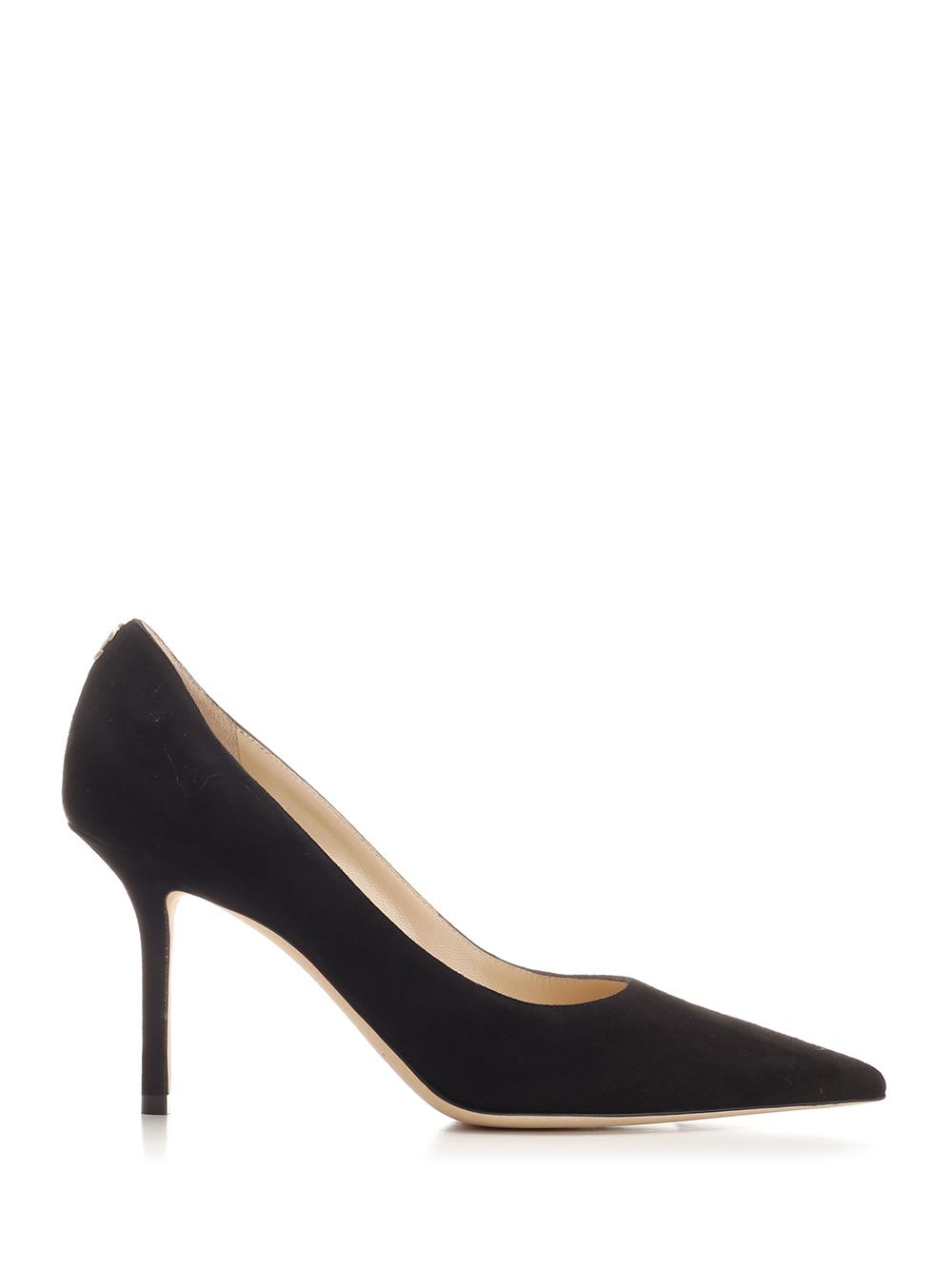 Shop Jimmy Choo Love 85 Suede Pumps In Nero