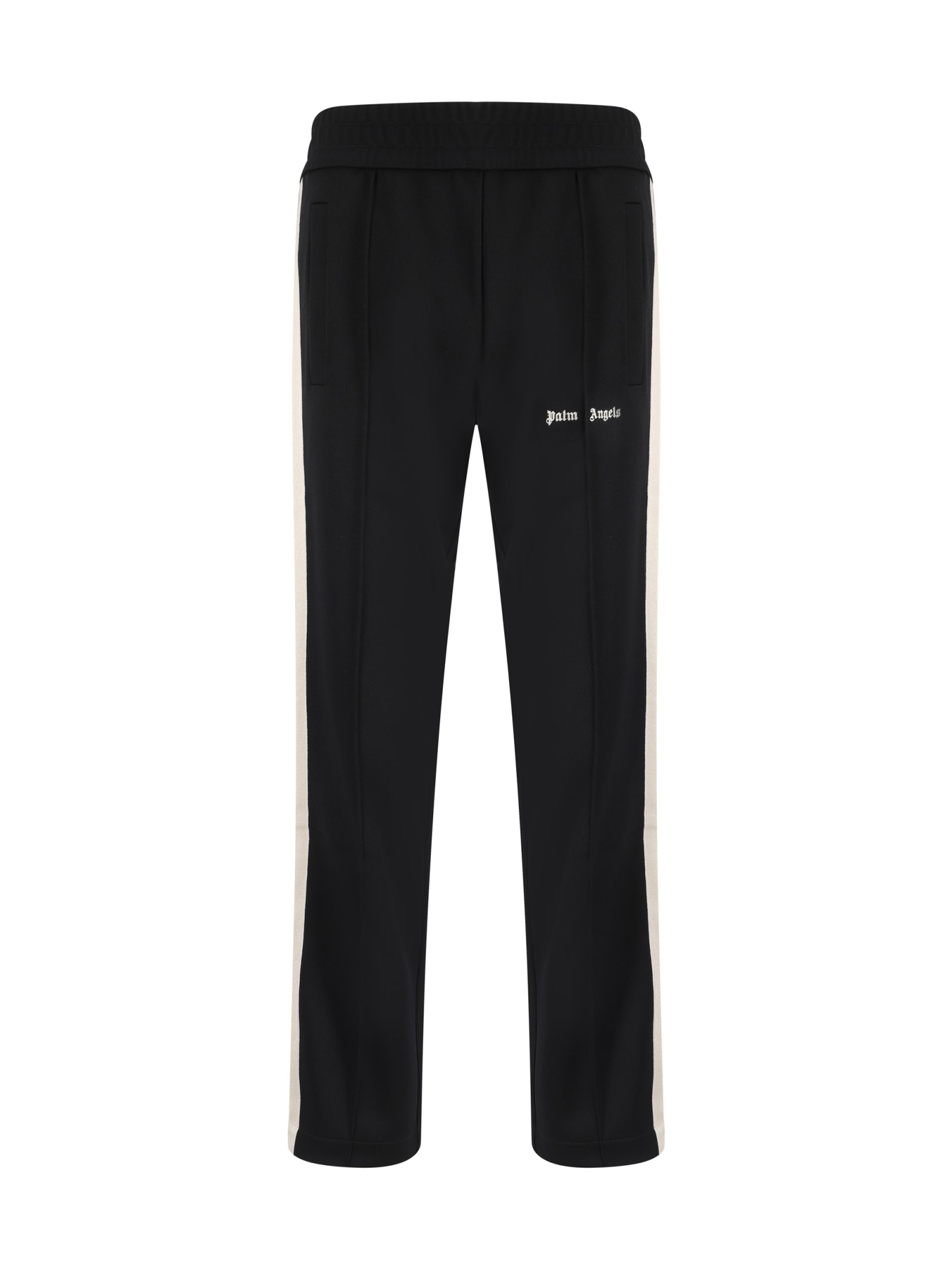 Shop Palm Angels Sweatpants In Black