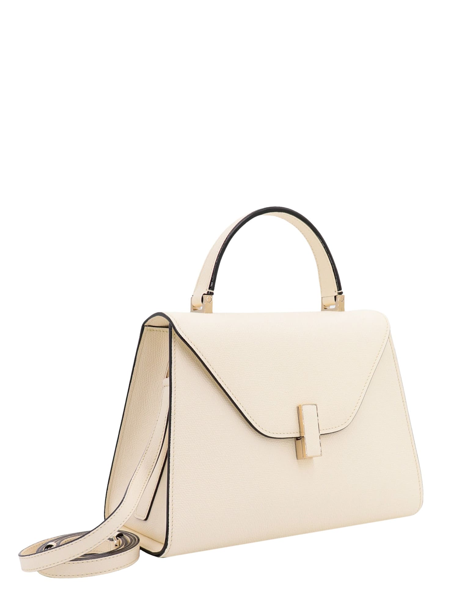 Shop Valextra Handbag In White