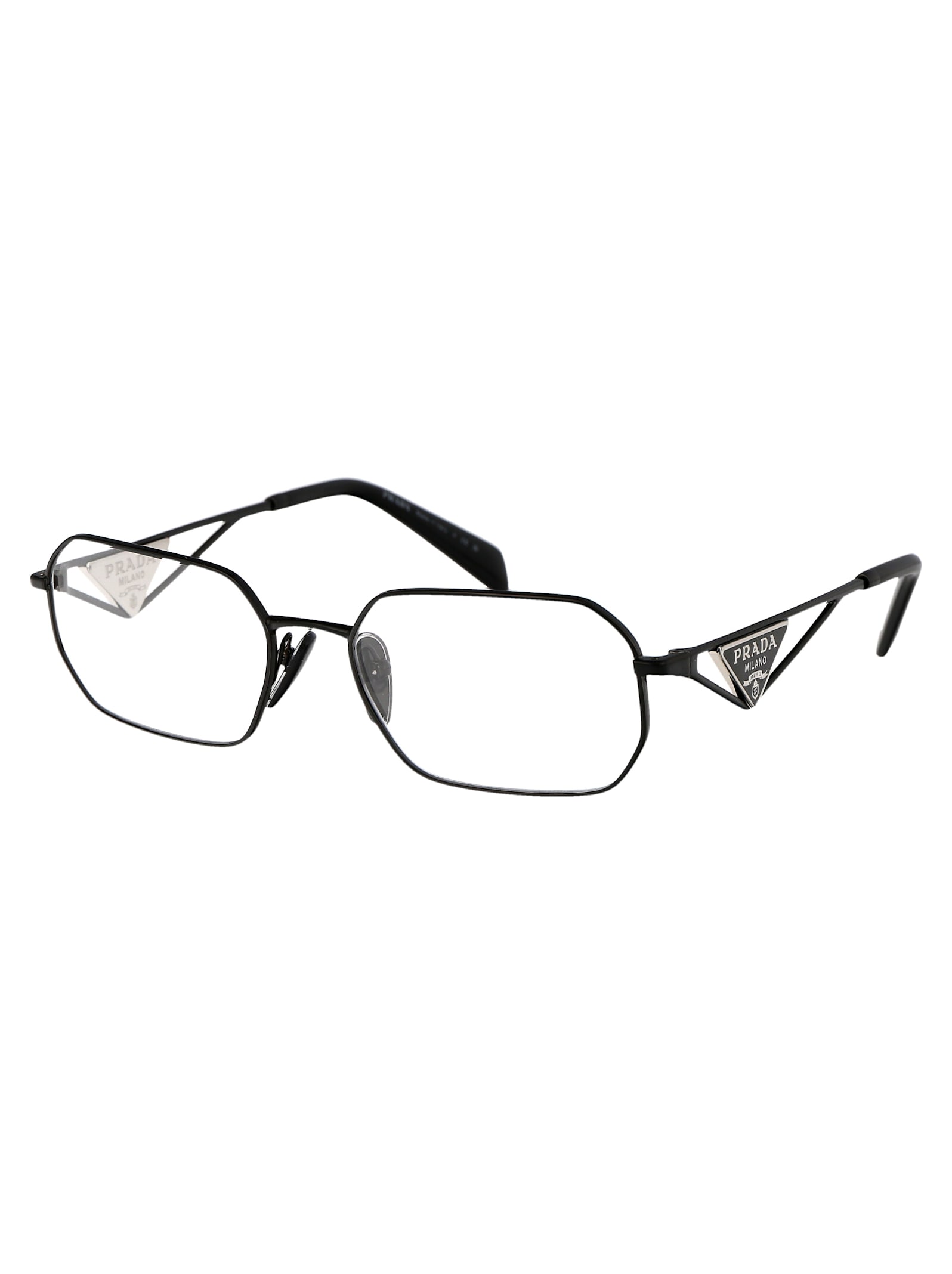 Shop Prada 0pr A53v Glasses In 1ab1o1 Black