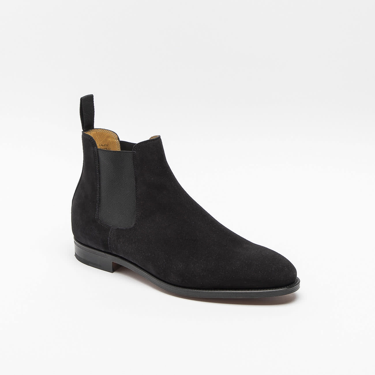 Lawry Black Suede Chelsea Boot