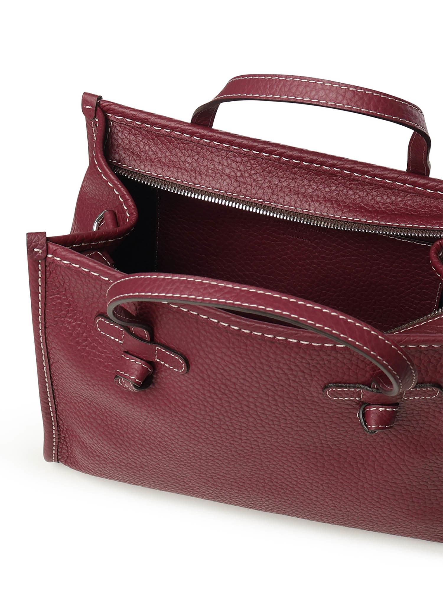 Gianni Chiarini Marcella Tote Bag In Burgundy