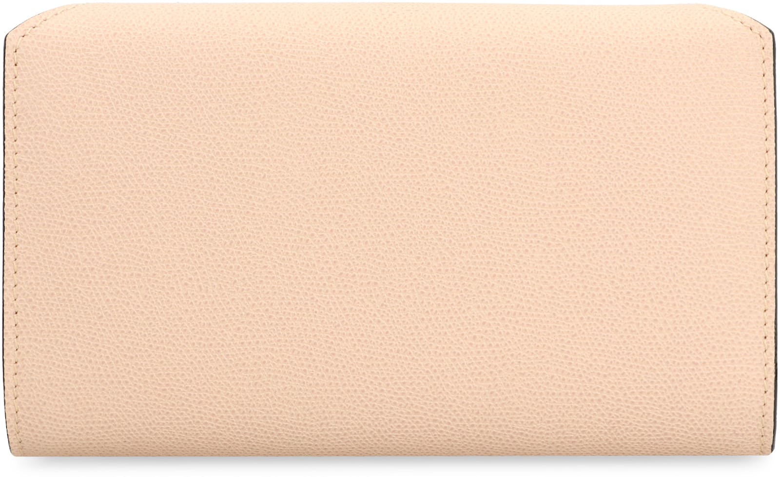 Valextra Nolo Leather Clutch In Pink