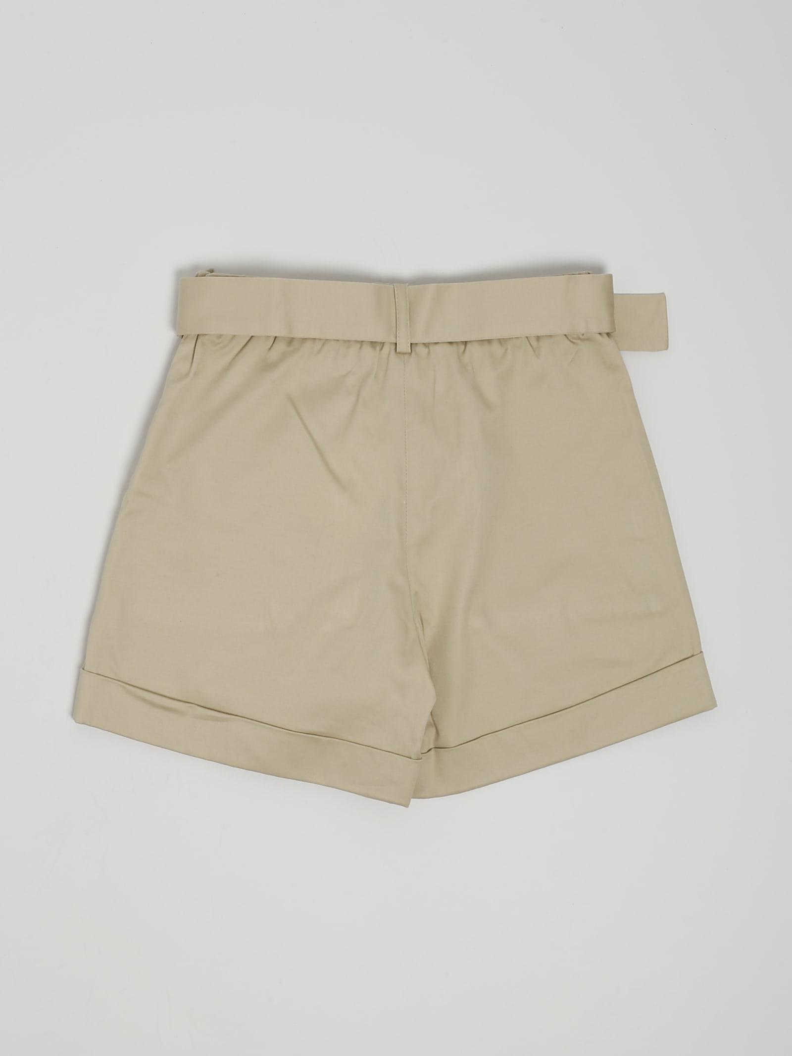 Shop Twinset Shorts Shorts In Avena