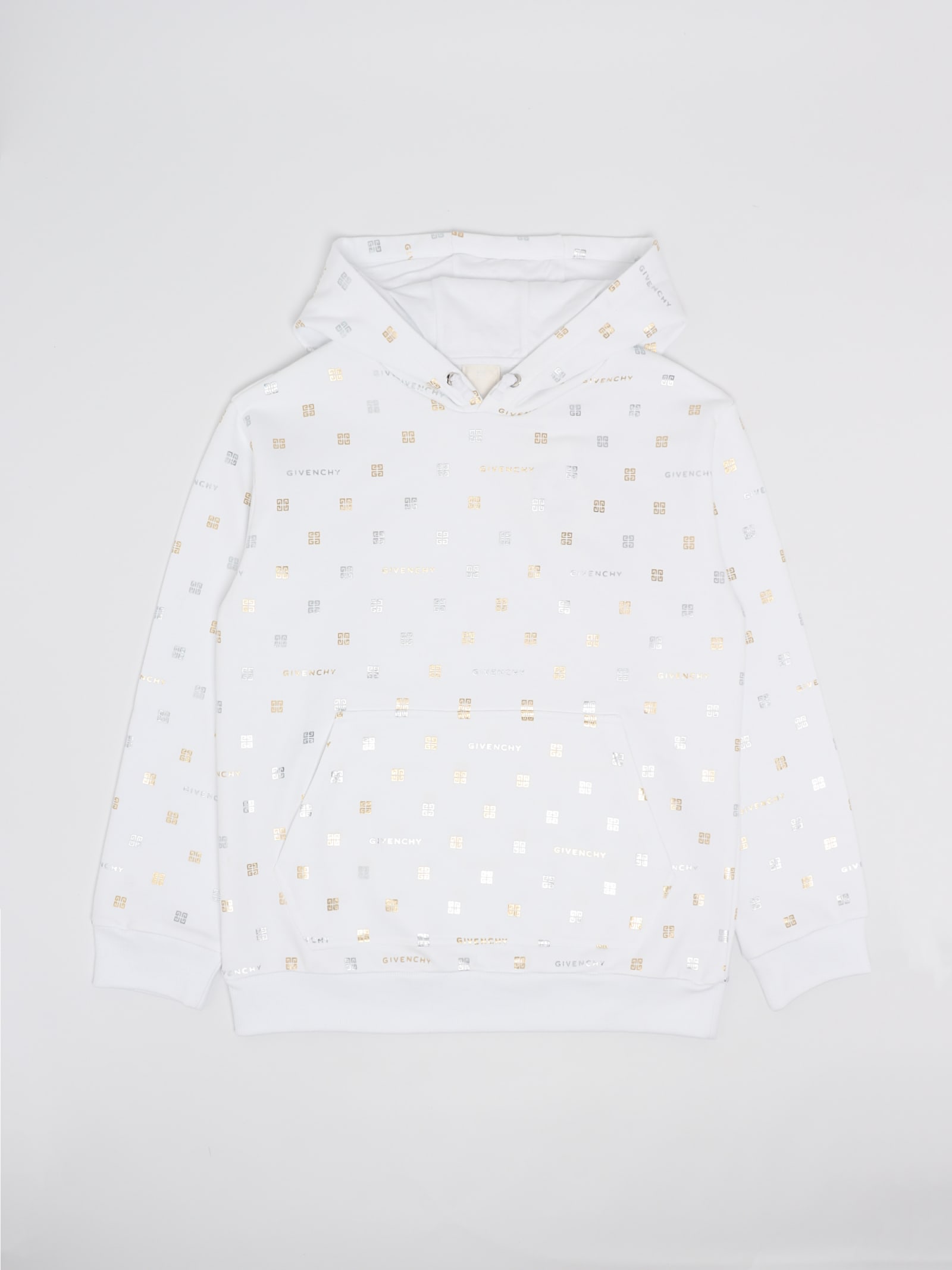 Givenchy Kids' Hoodie Hoodie In White