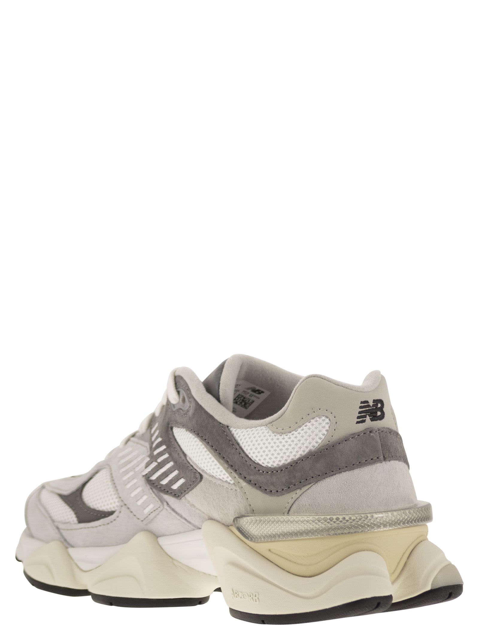New Balance Grey 9060 Sneakers In Grey