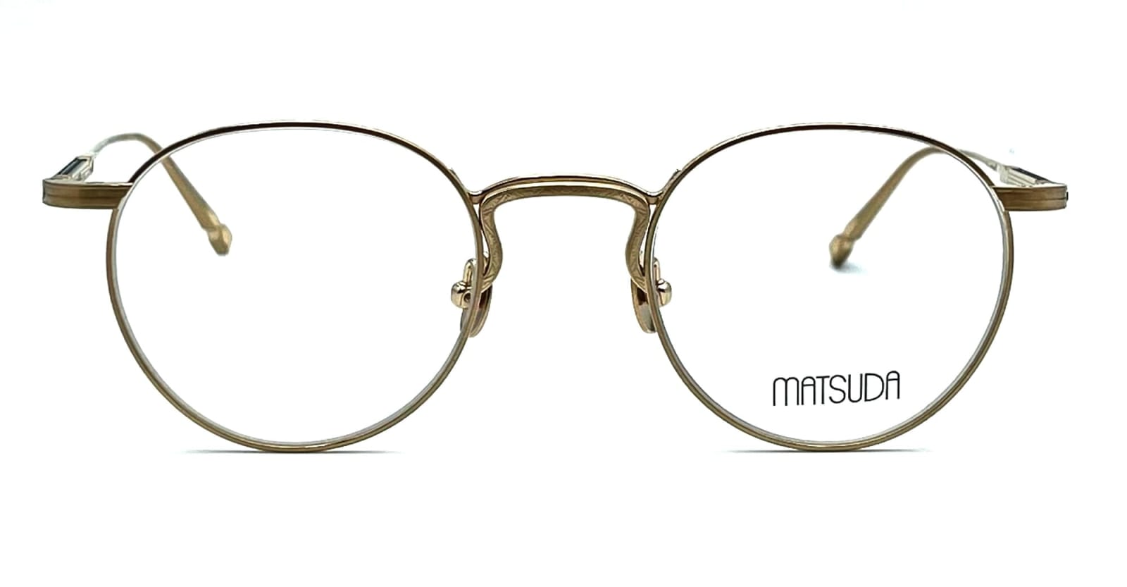 M3140 - Brushed Gold Rx Glasses
