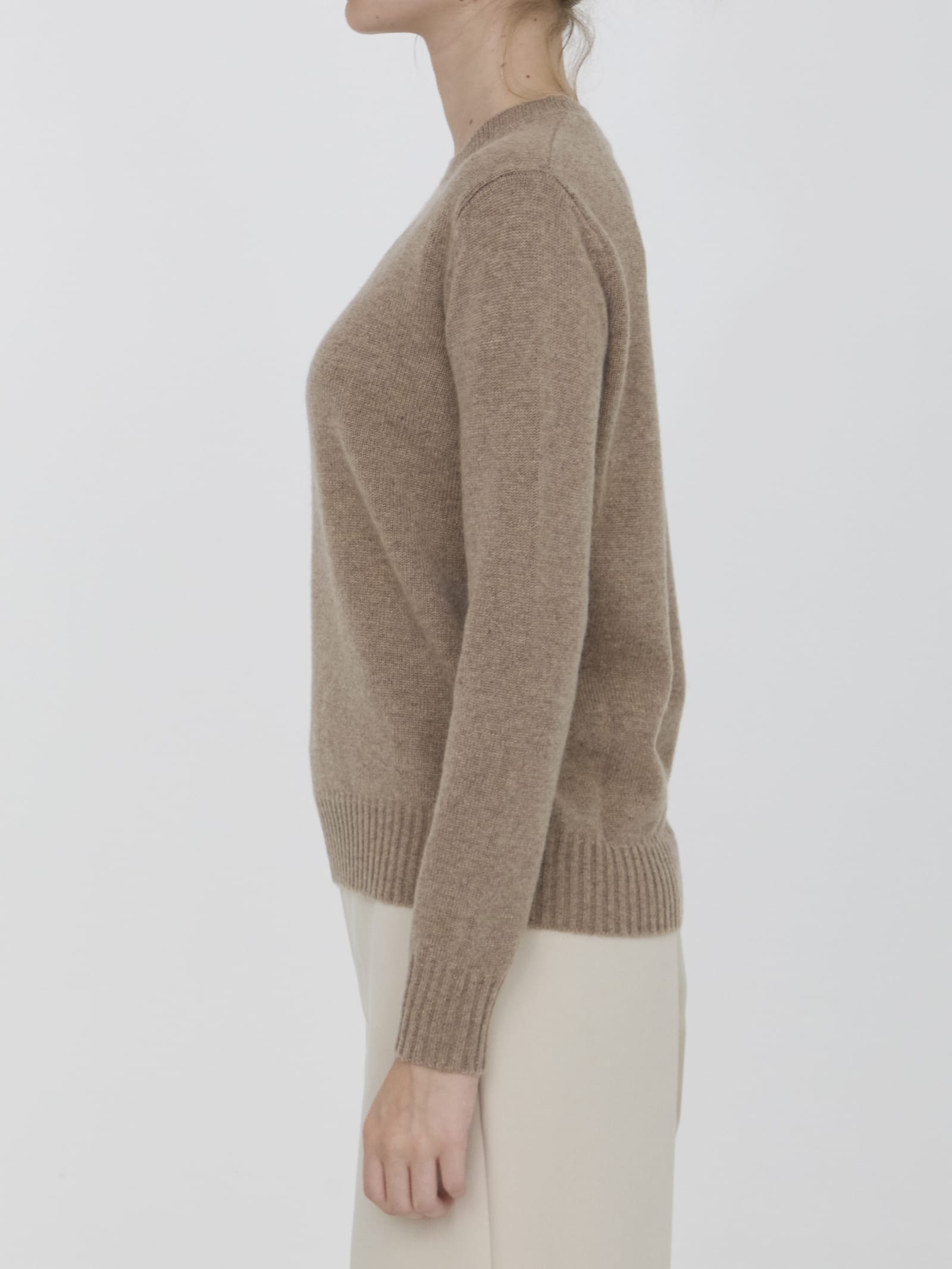 Shop Max Mara Viglio Jumper In Beige