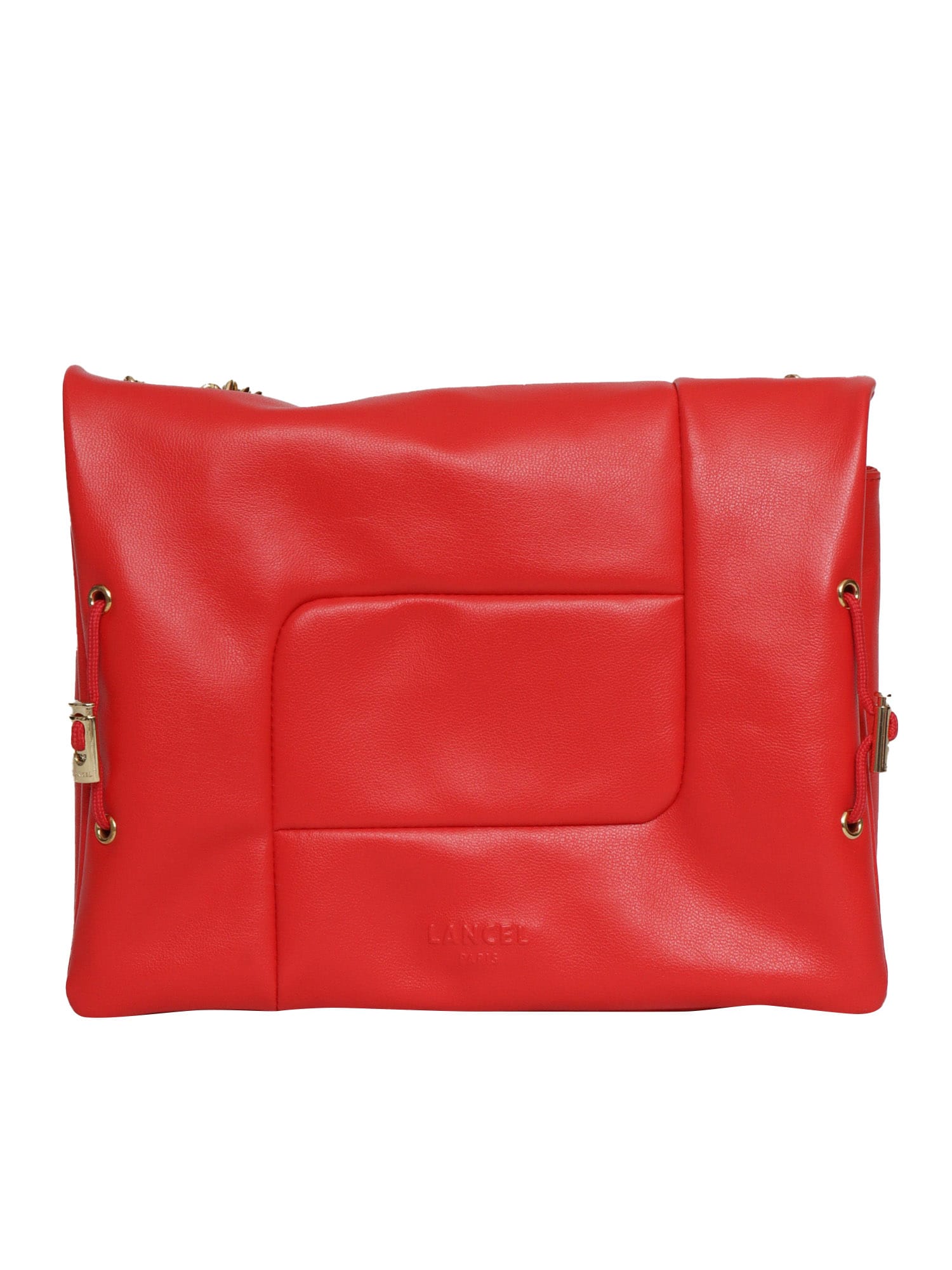 Shop Lancel Red Rabat Bag
