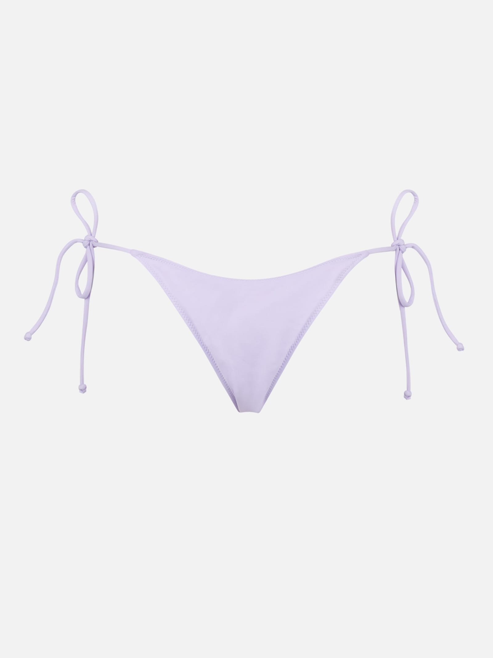 Woman Lilac Swim Briefs With Side Laces