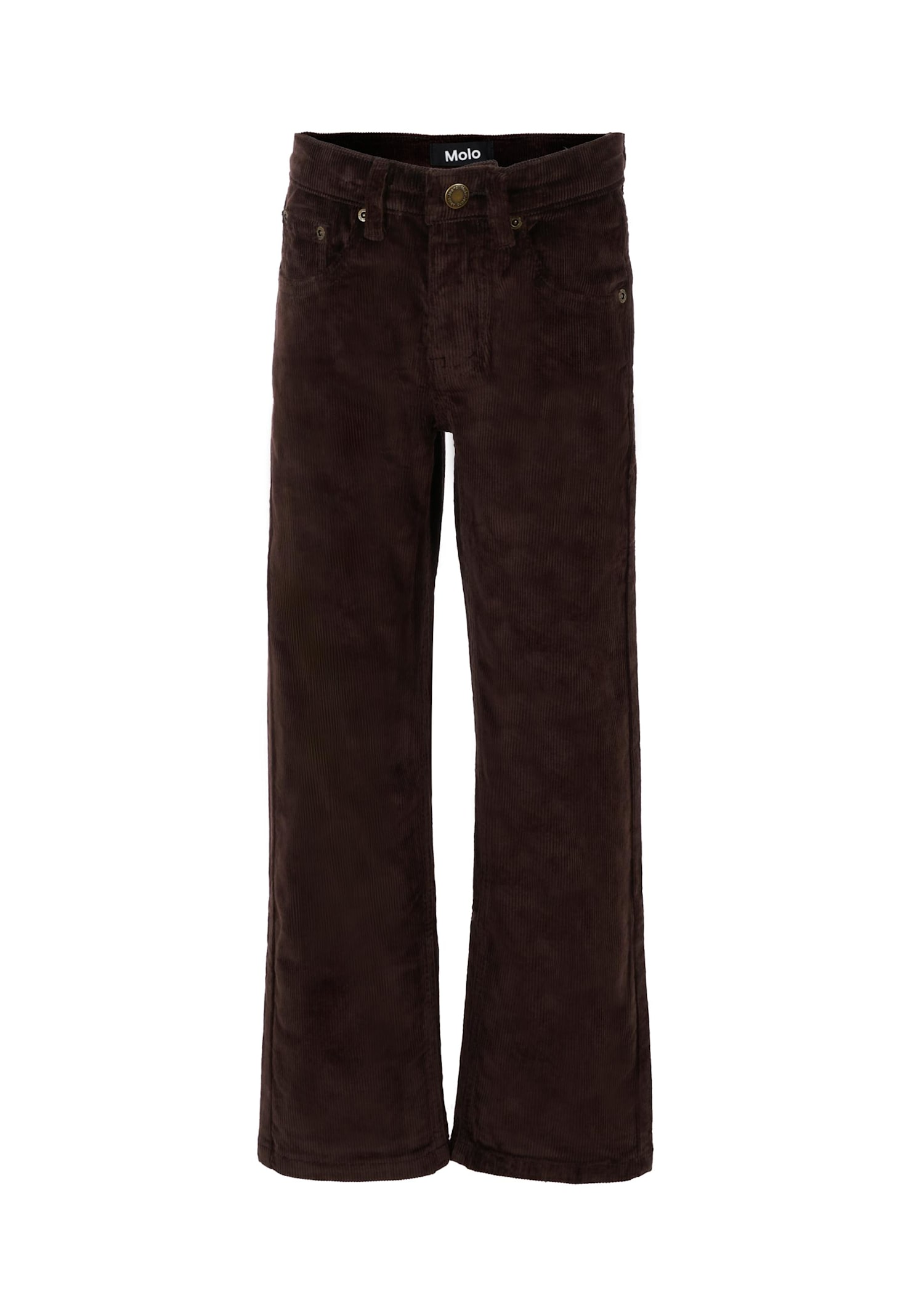 Molo Brown Trousers For Boy In Brown