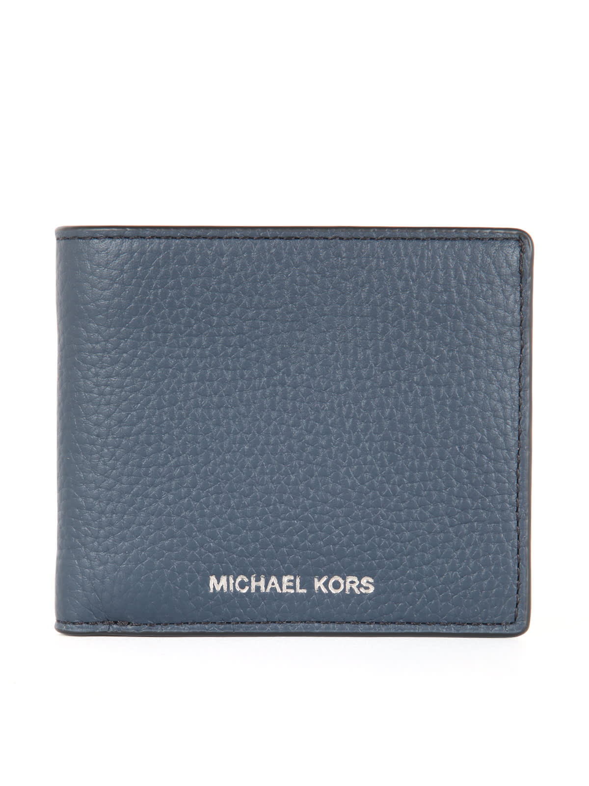 Michael Kors Billfold With Coin Pocket In Navy