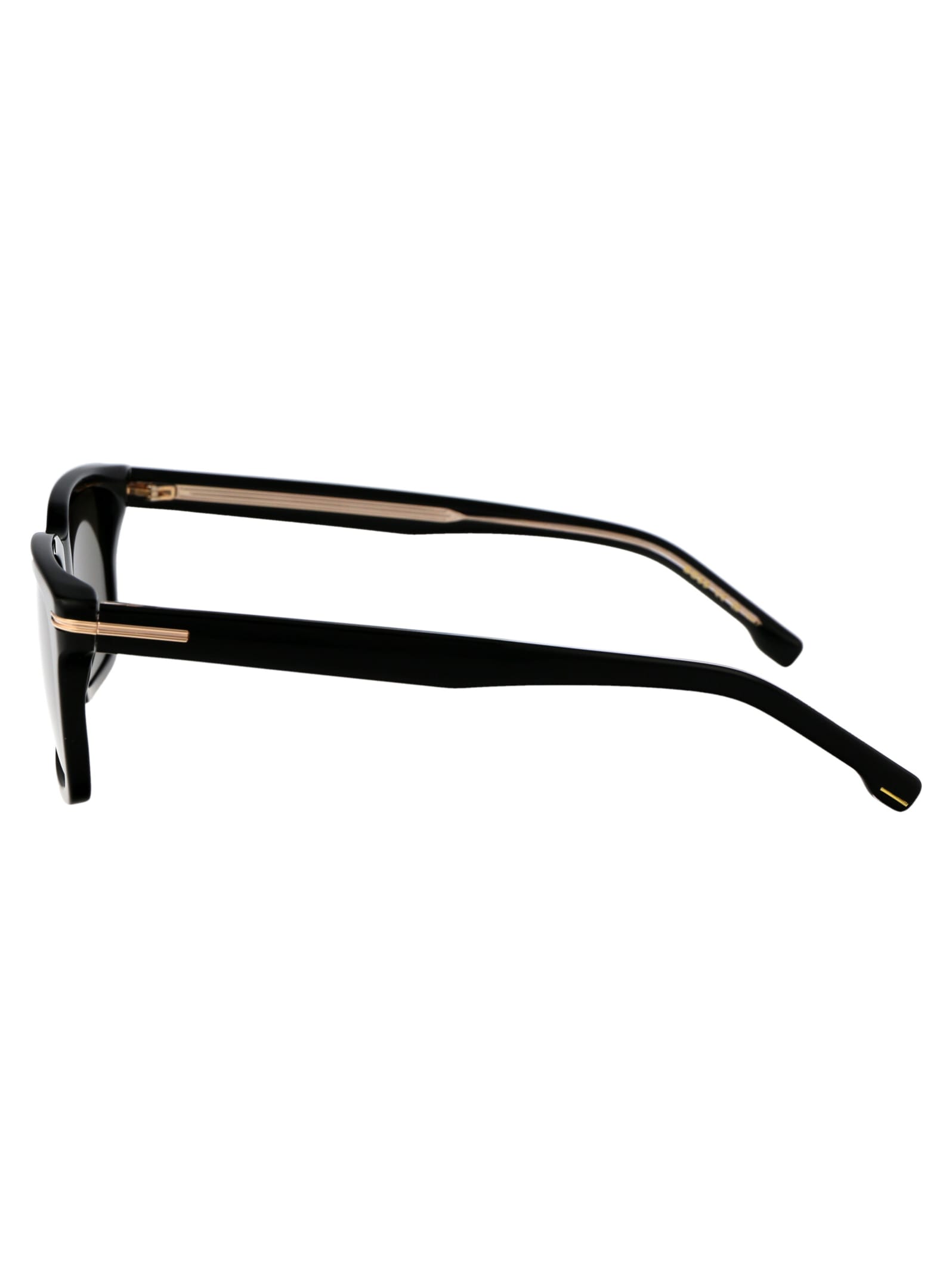Shop Hugo Boss Boss 1628/s Sunglasses In 807ir Black
