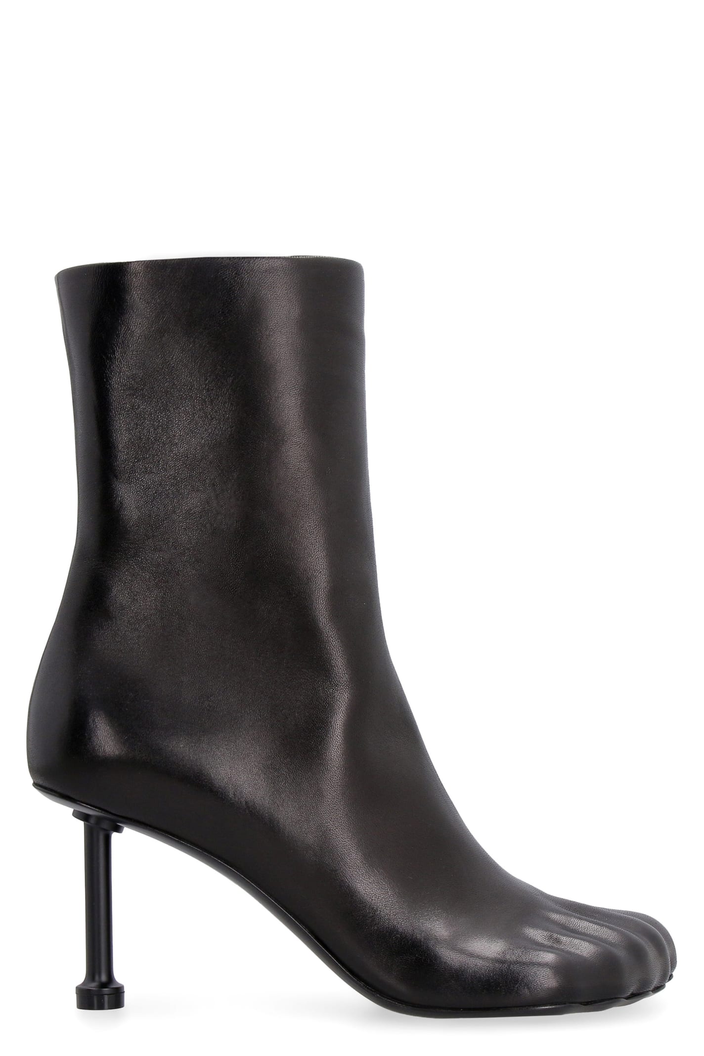 Black Fetish 80 Leather Ankle Boots In Title | ModeSens