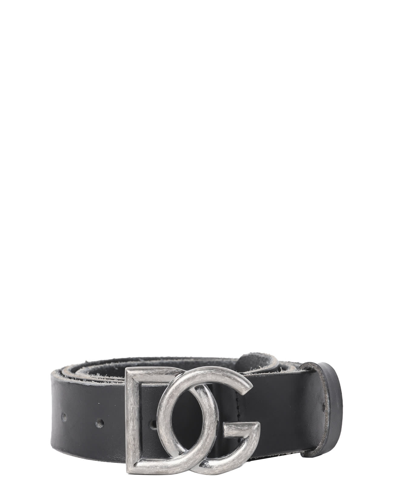 Dolce & Gabbana Black Vintage Belt