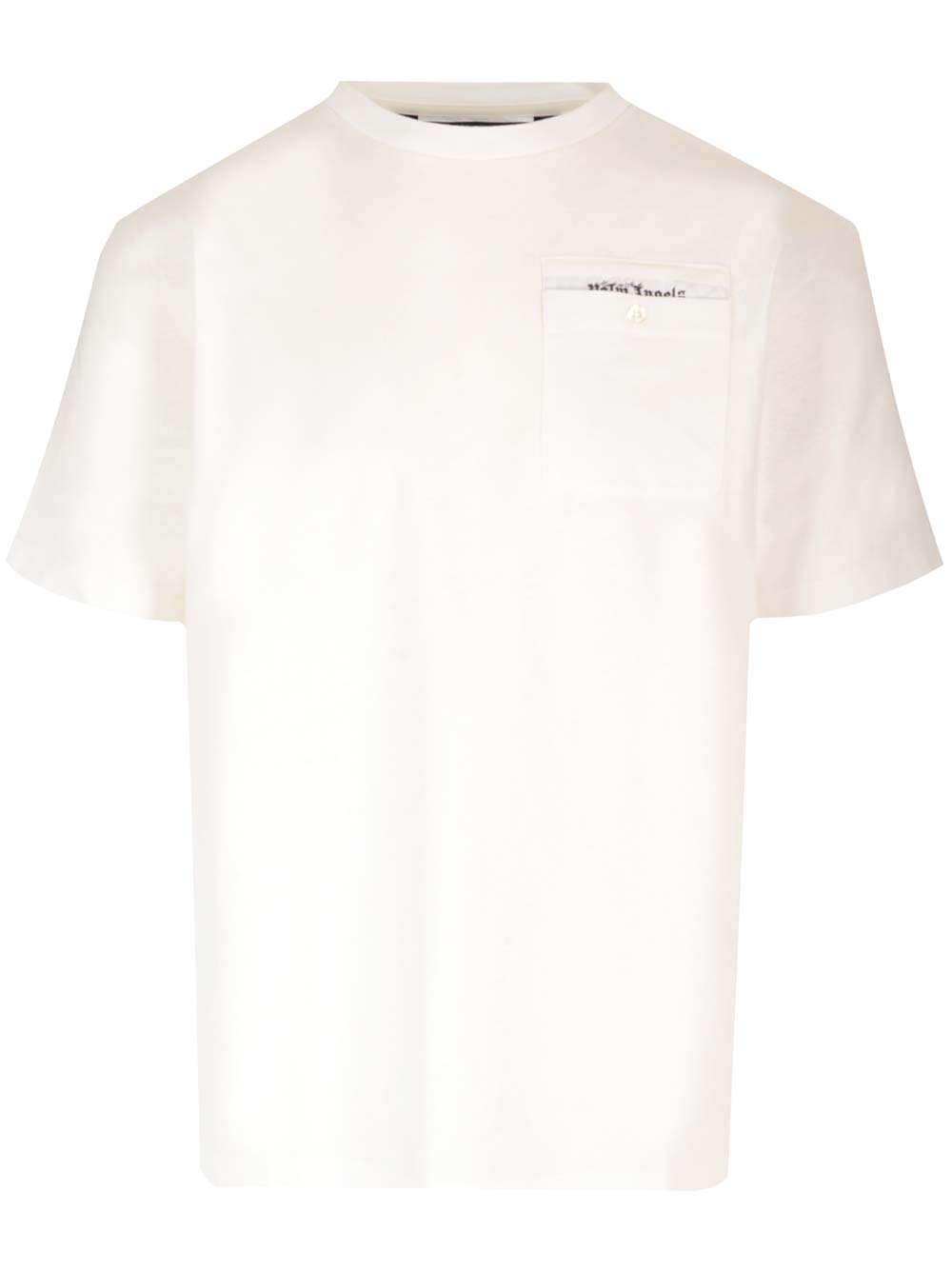 White T-shirt With Pocket