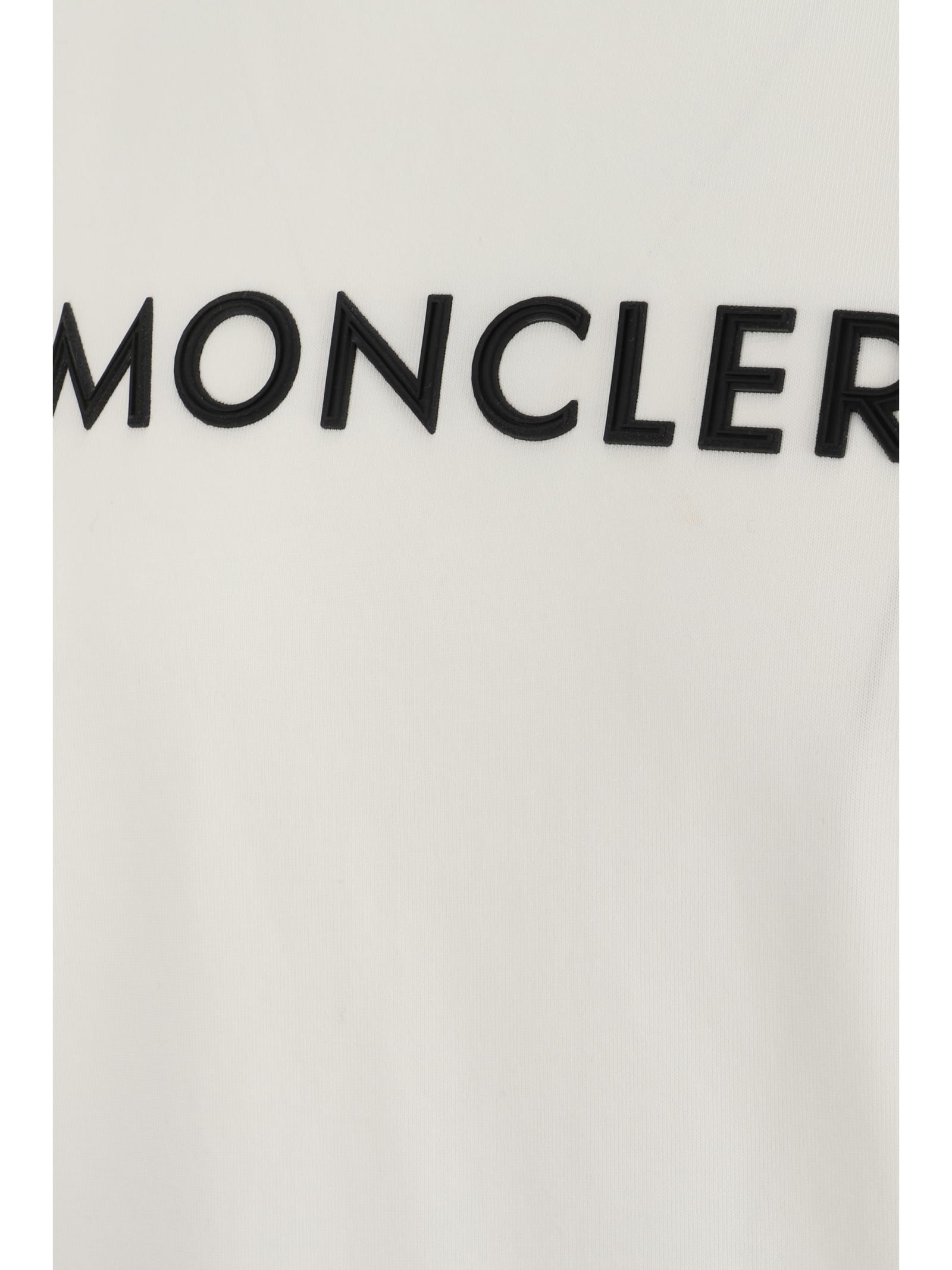 Shop Moncler T-shirt In White