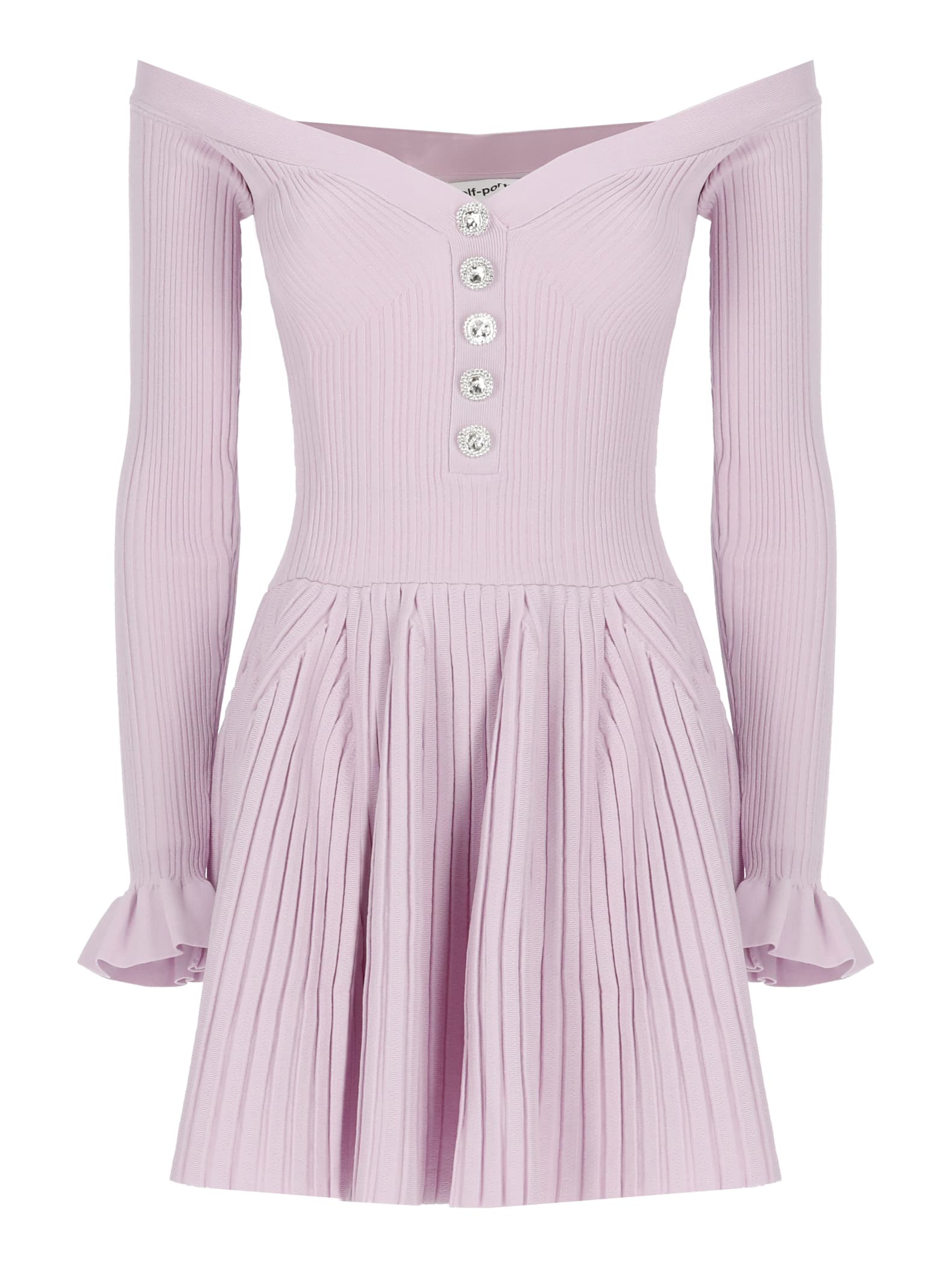 Ribbed Knit Mini Dress