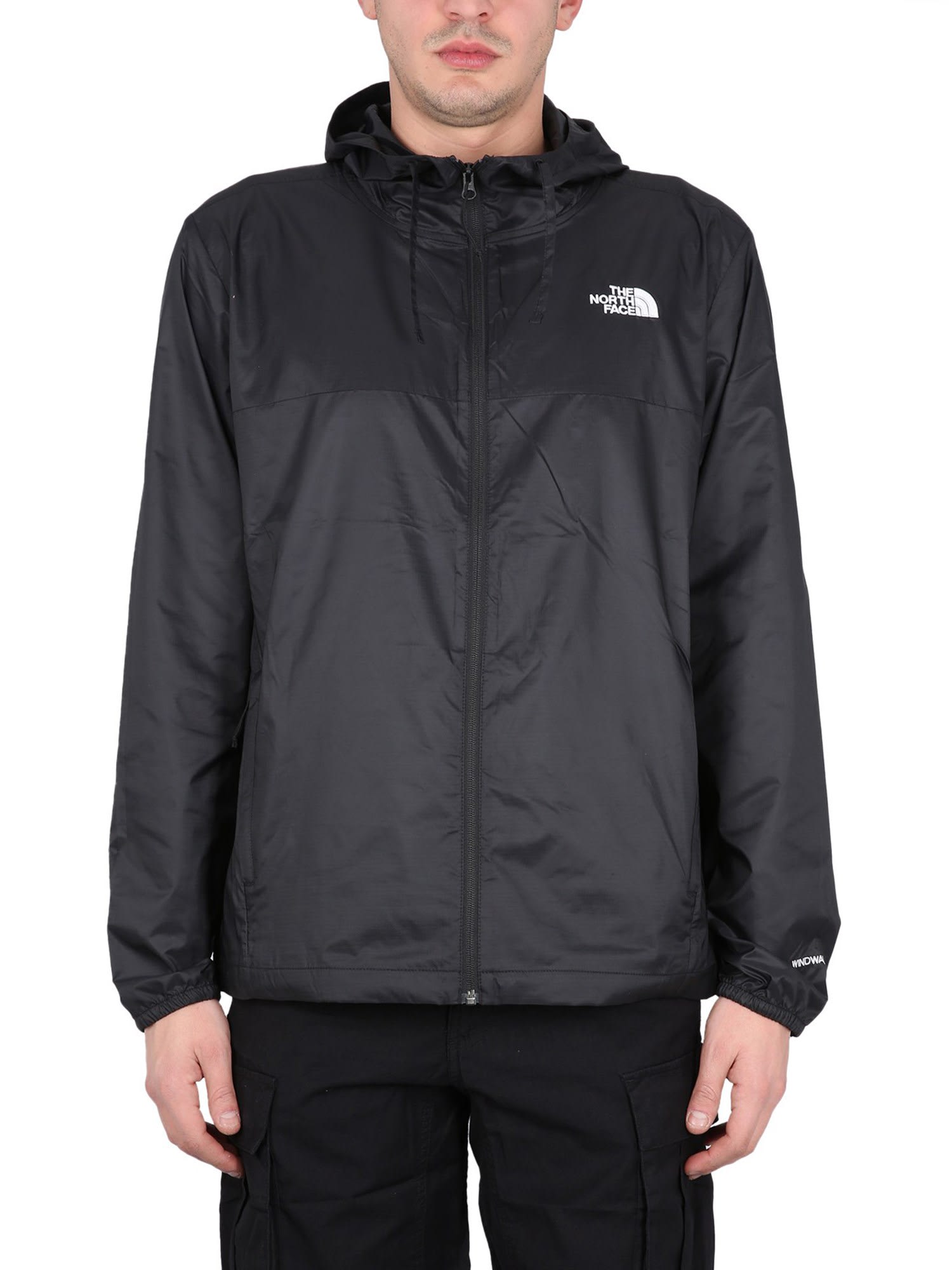 THE NORTH FACE JACKET WITH LOGO PRINT