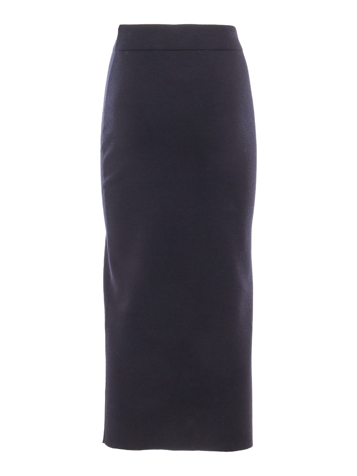 Shop Fabiana Filippi Second Skin Skirt In Blue