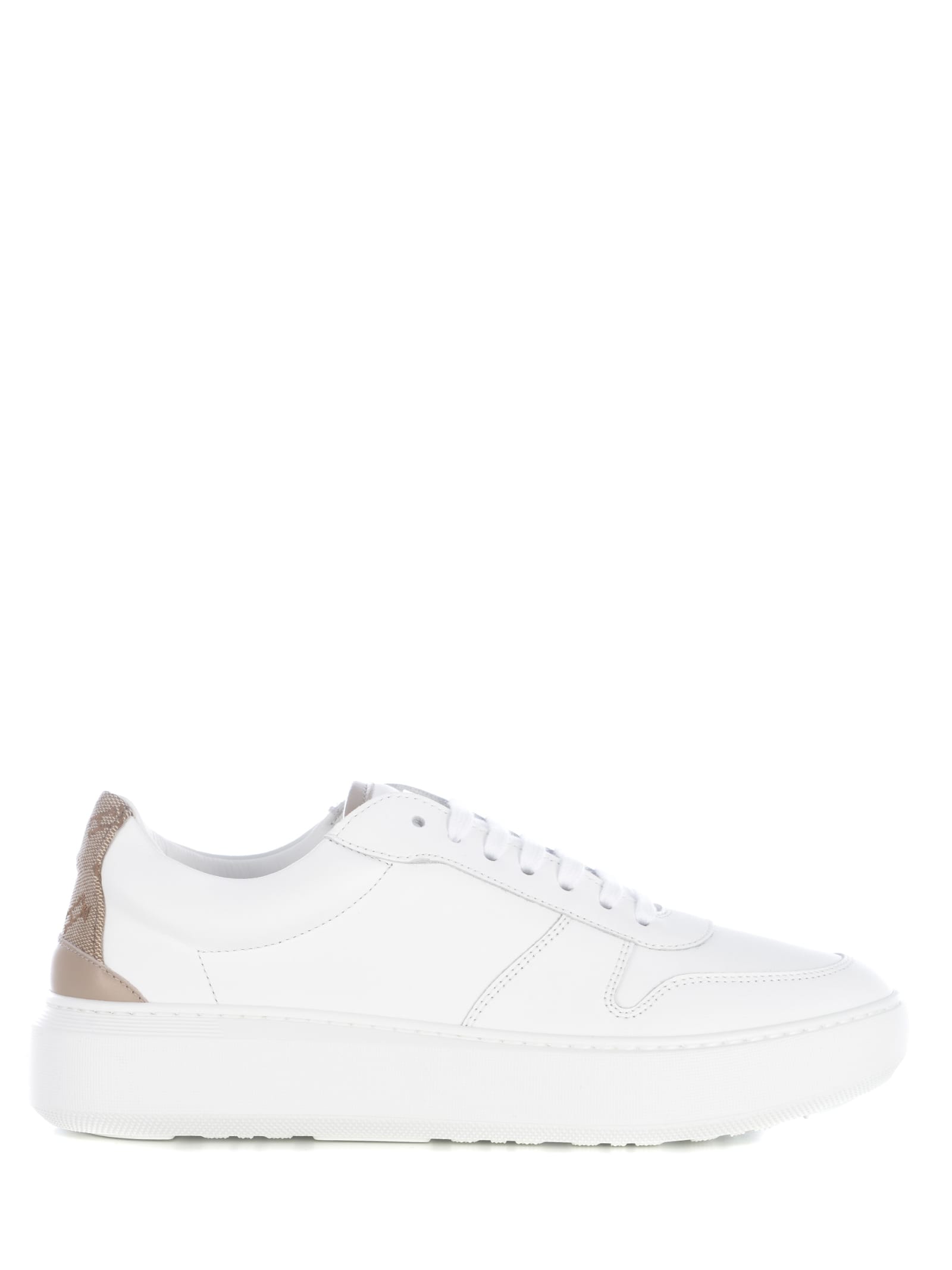 HERNO SNEAKERS HERNO MONOGRAM IN LEATHER