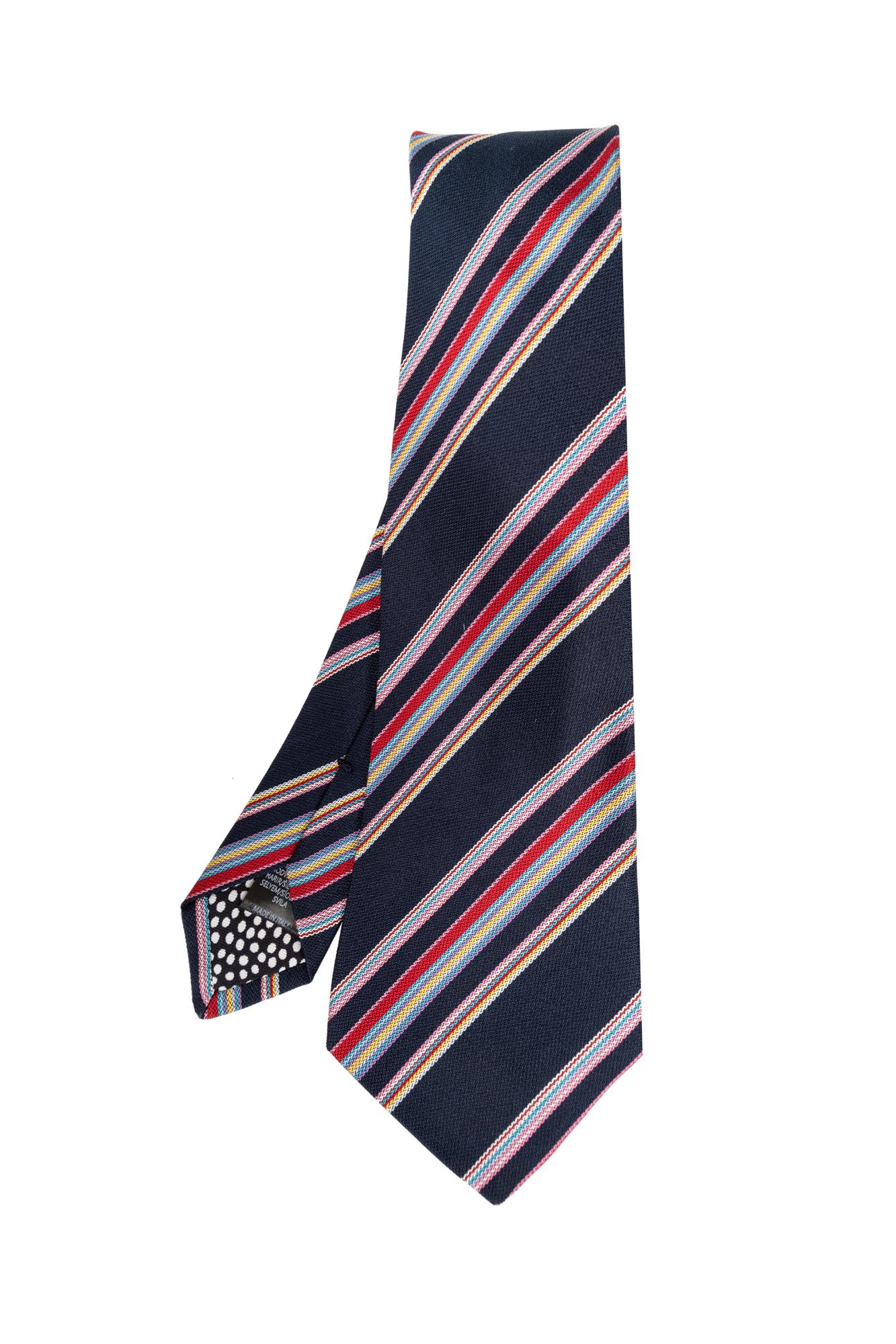 Shop Paul Smith Silk Tie In Multicolor