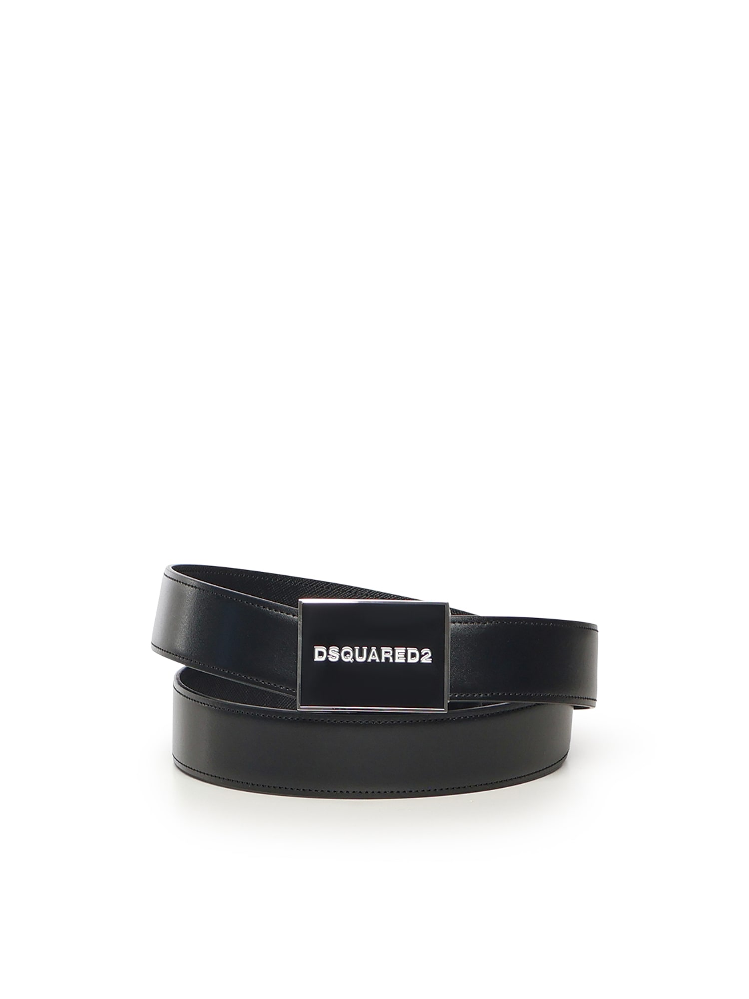 Dsquared2 Men 4-in-1 Belt Gift Box In Black